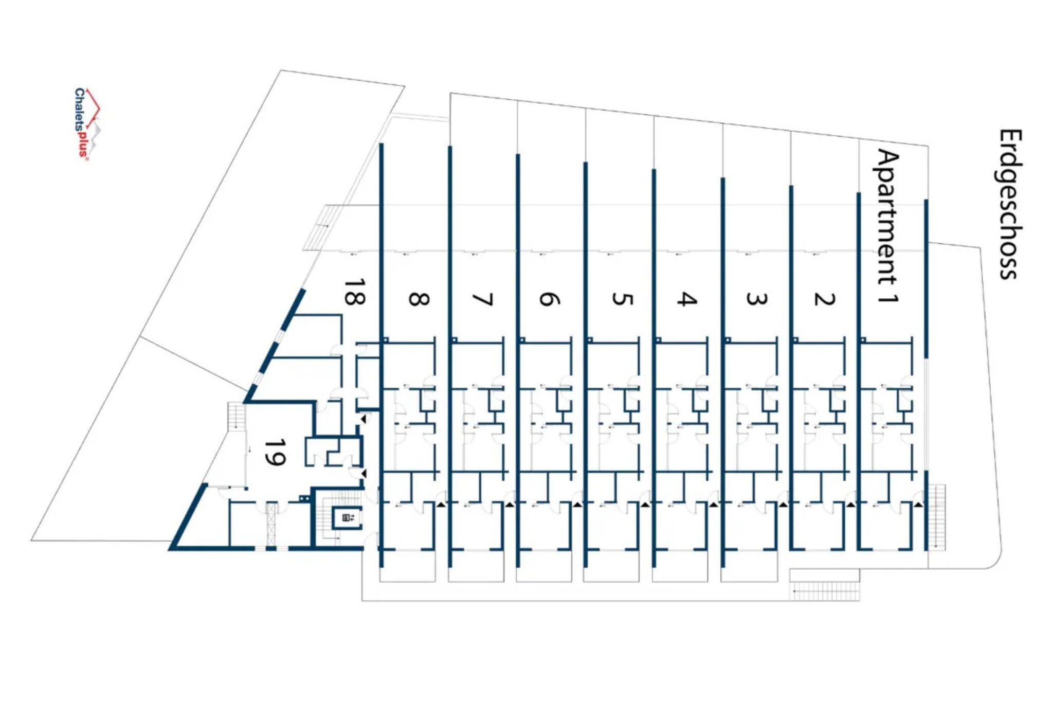 Residenz Wildkogelbahnen Top 2 - Plattegrond