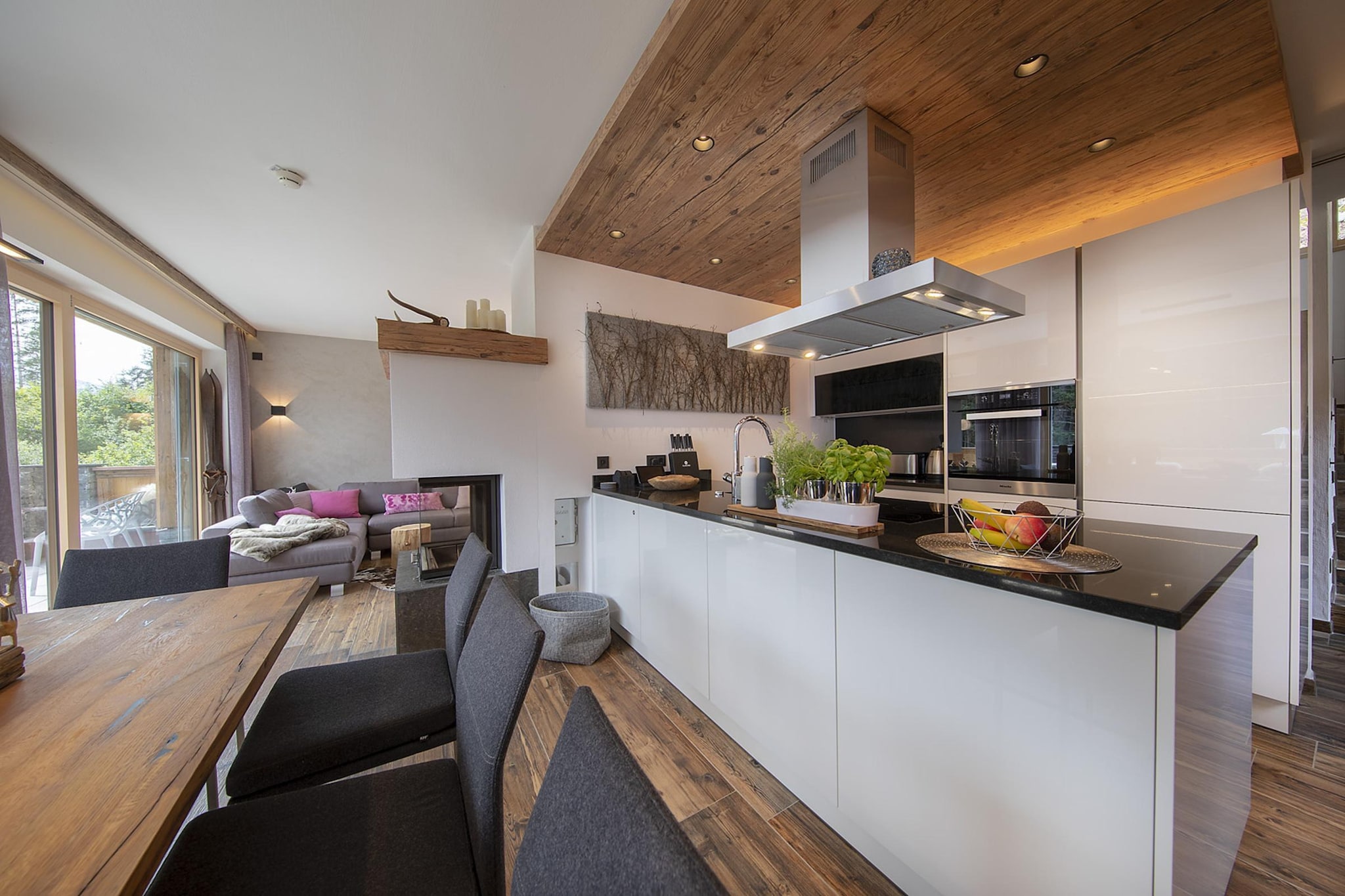Nationalpark Chalet Rosenspitze-Keuken