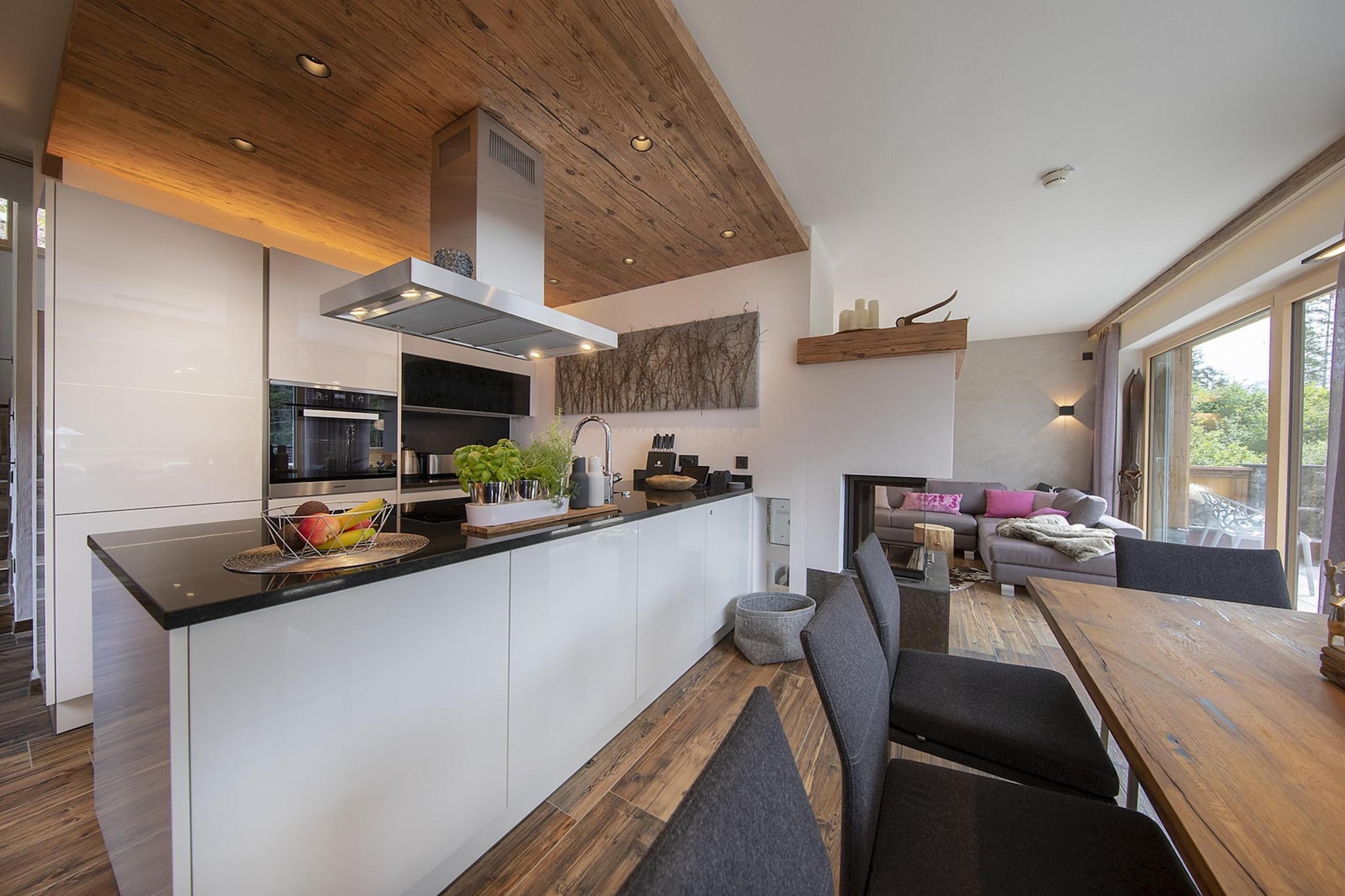 Nationalpark Chalet Rosenspitze-Keuken