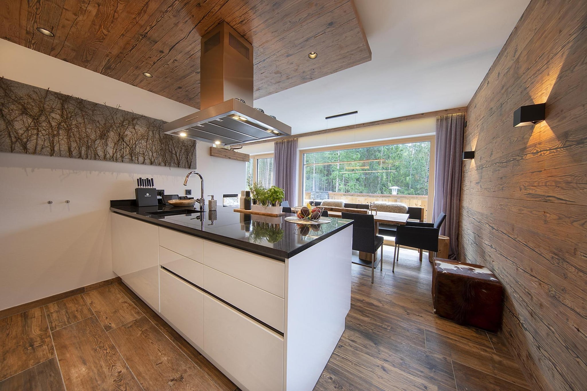 Nationalpark Chalet Rosenspitze-Keuken