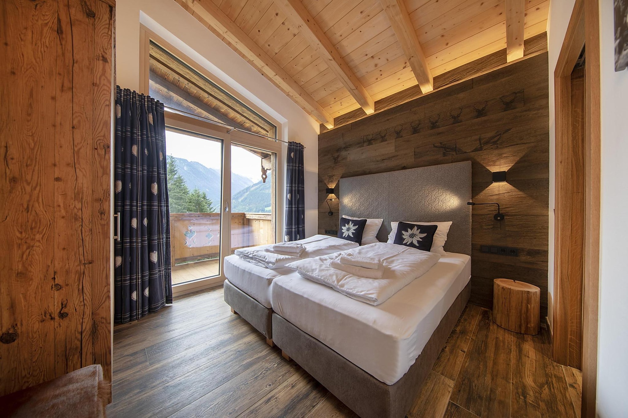 Nationalpark Chalet Rosenspitze-Slaapkamer