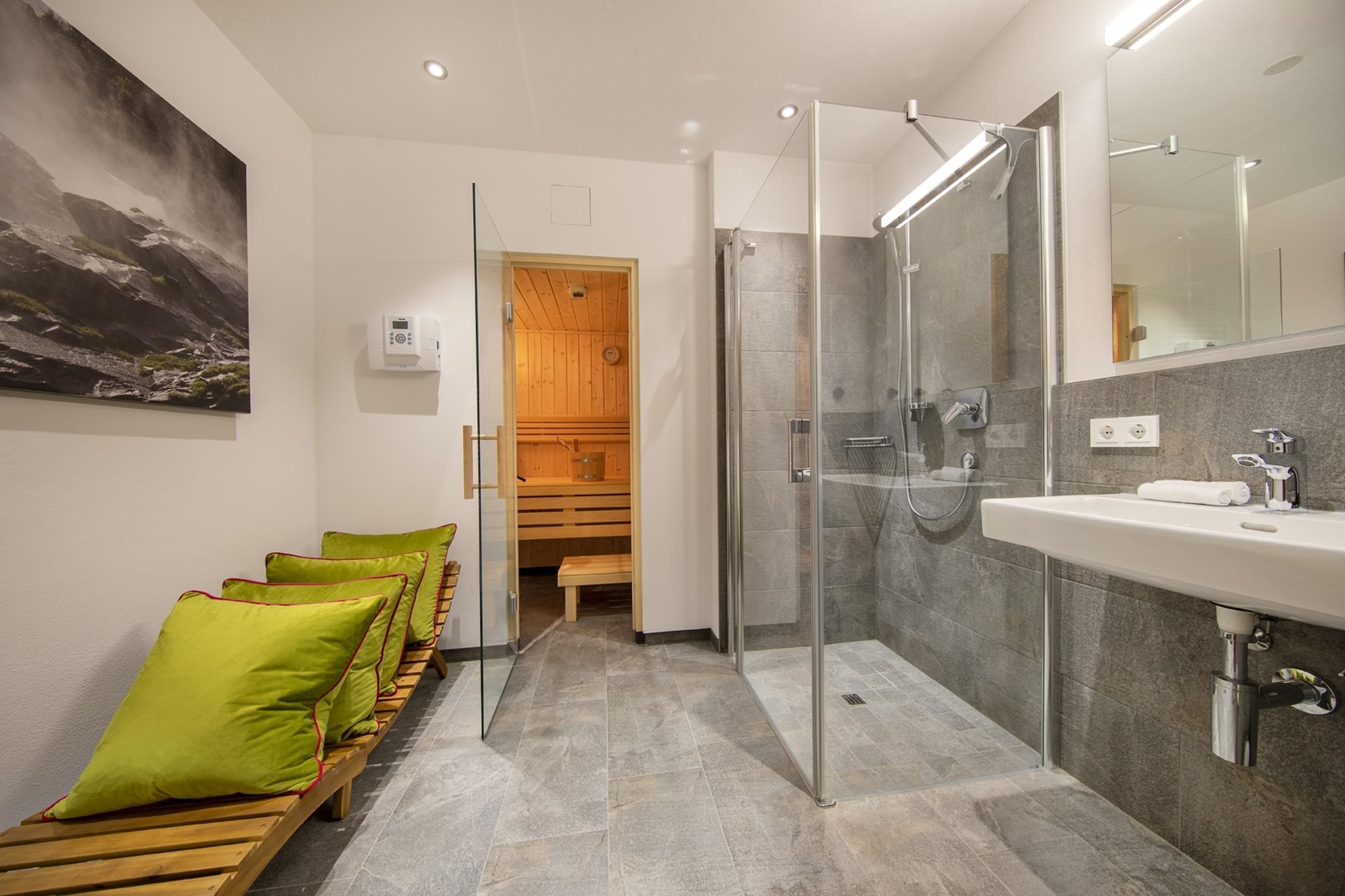 Nationalpark Chalet Löffelspitze-Slaapkamer
