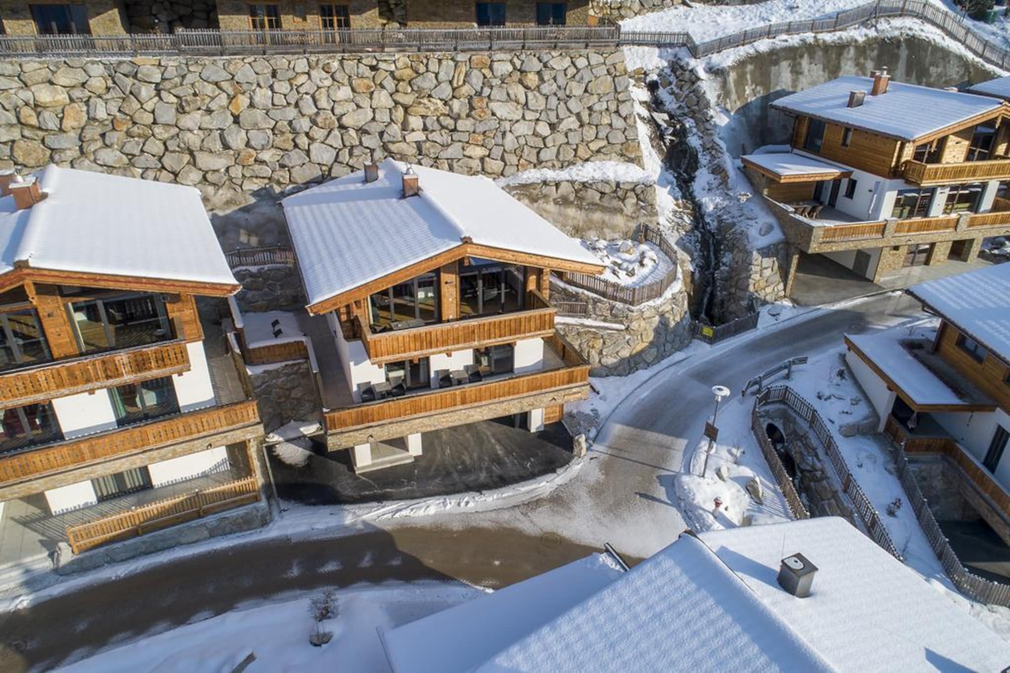 Nationalpark Chalet Löffelspitze-Exterieur winter