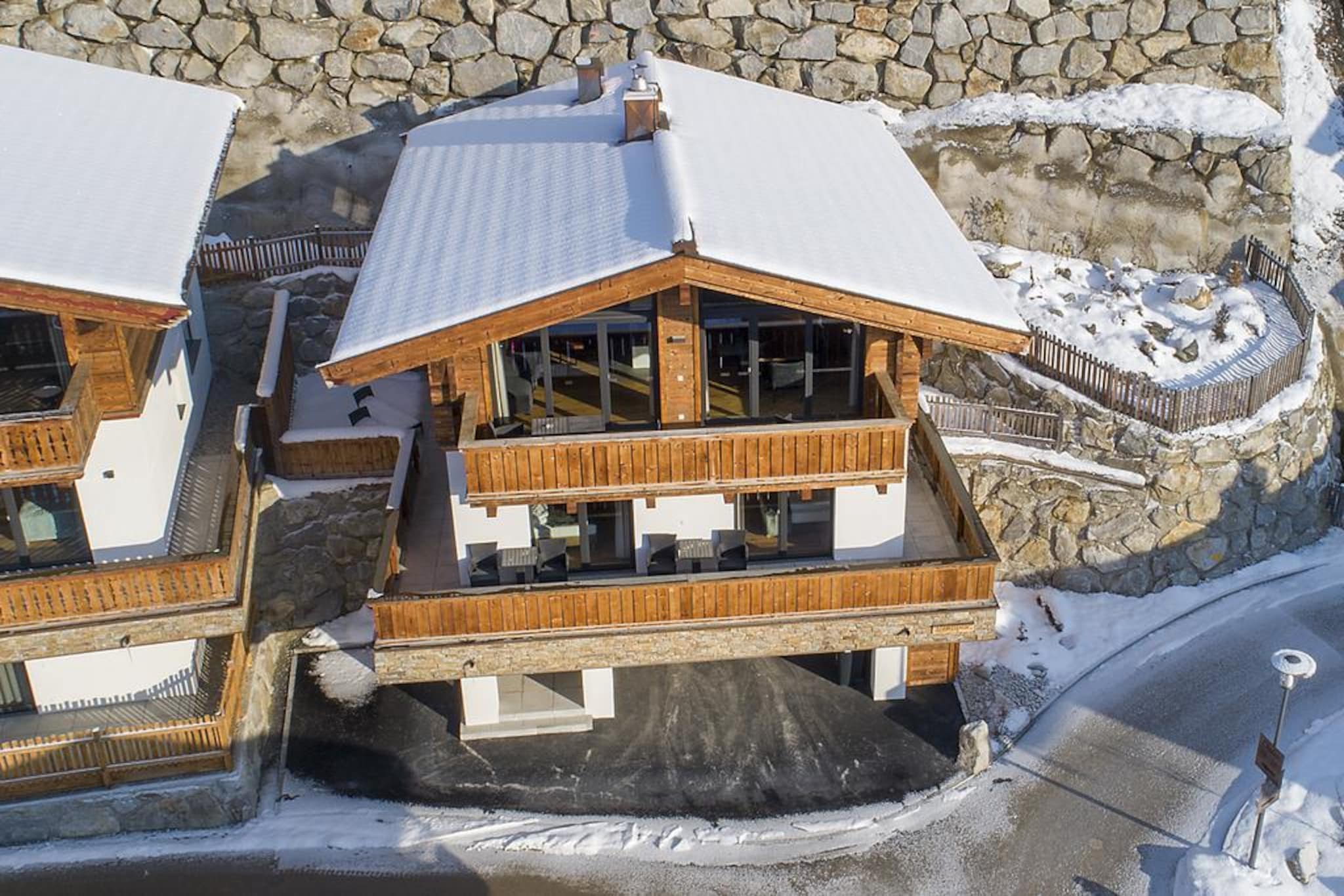Nationalpark Chalet Löffelspitze-Exterieur winter