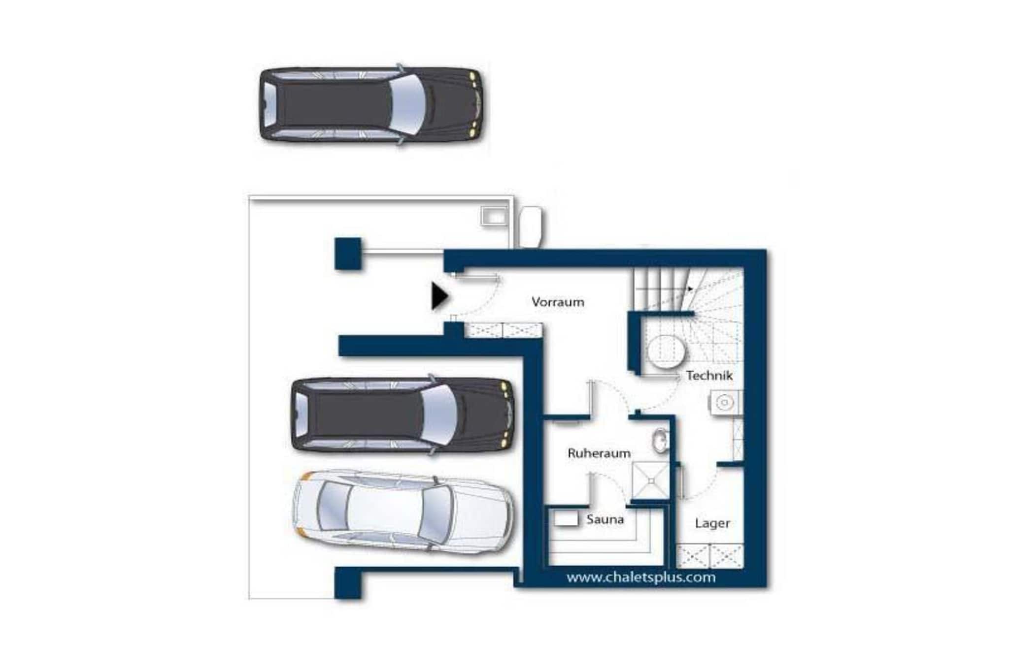 Nationalpark Chalet Löffelspitze-Plan