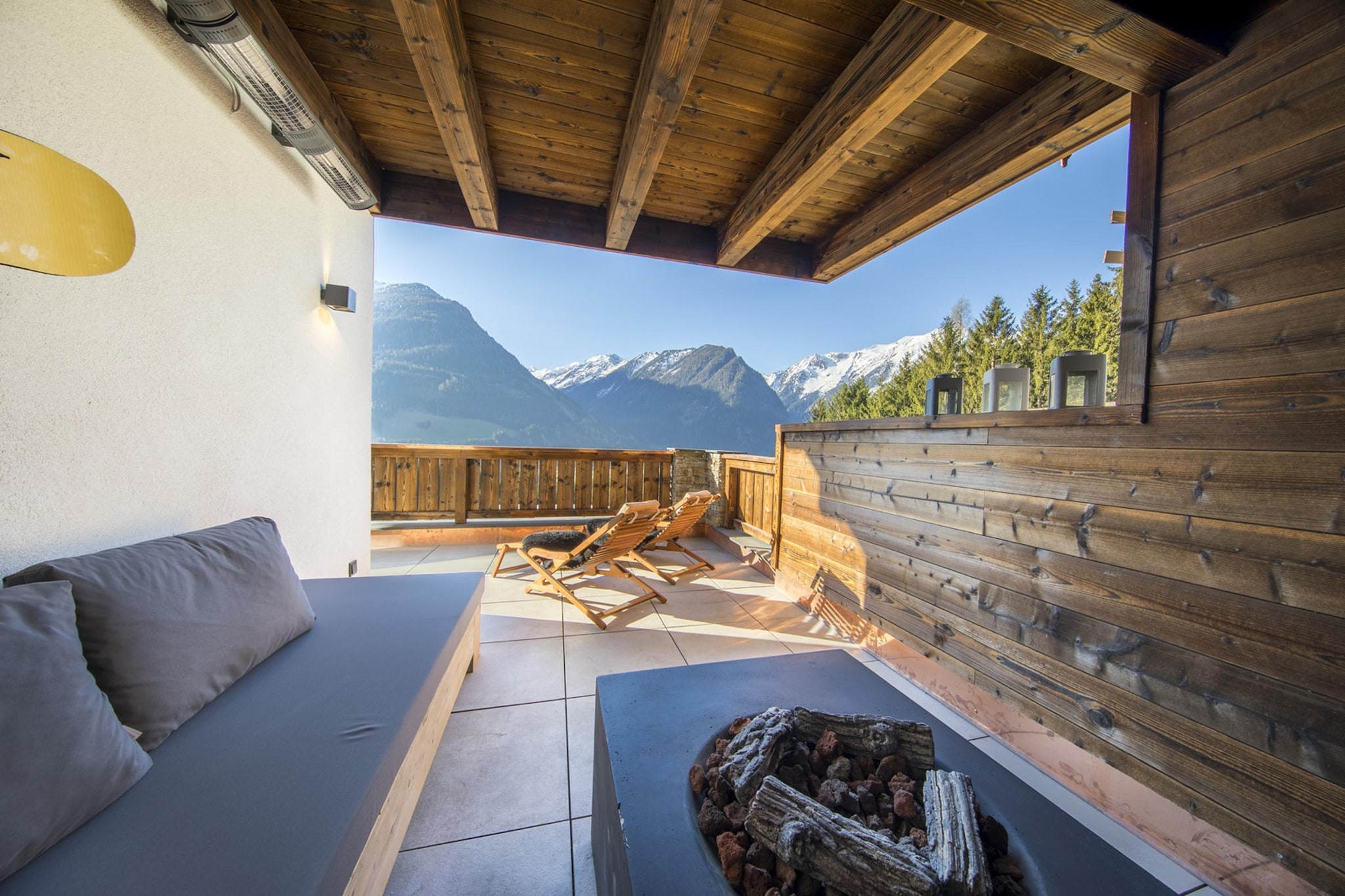 Nationalpark Chalet Schwarze Wand-Woonkamer