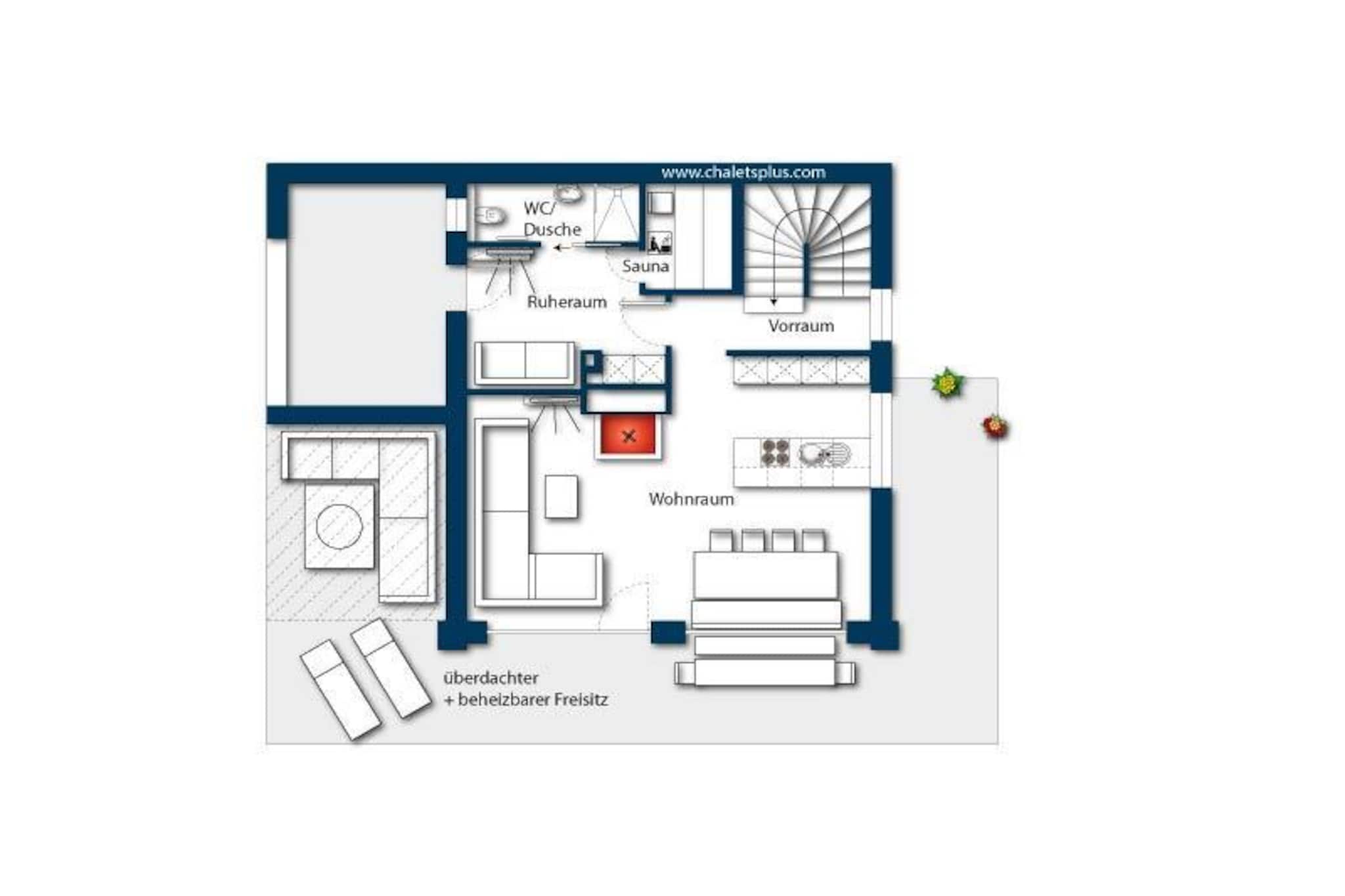 Nationalpark Chalet Schwarze Wand-Faciliteiten