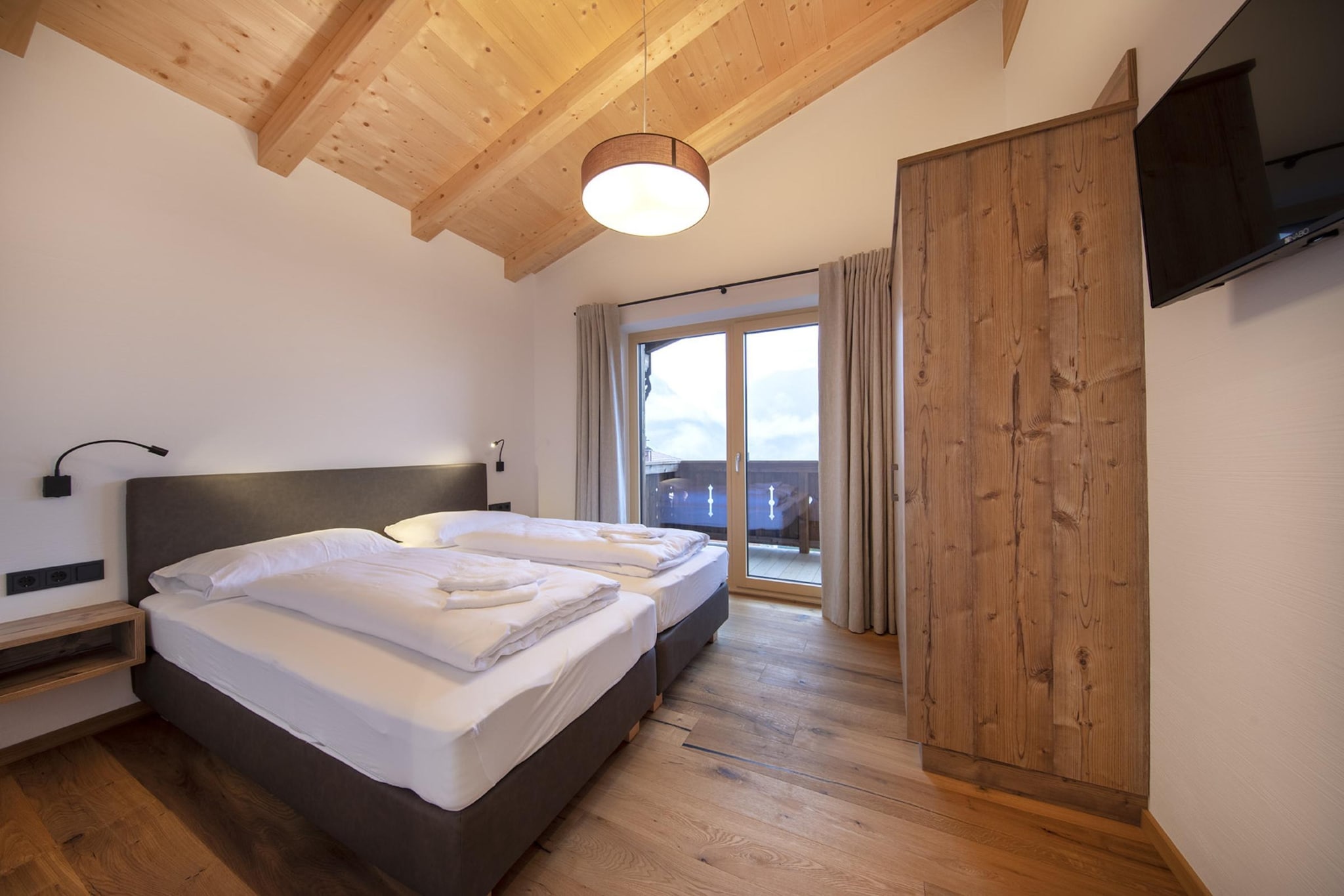 Nationalpark Chalet Kreuzspitze-Slaapkamer