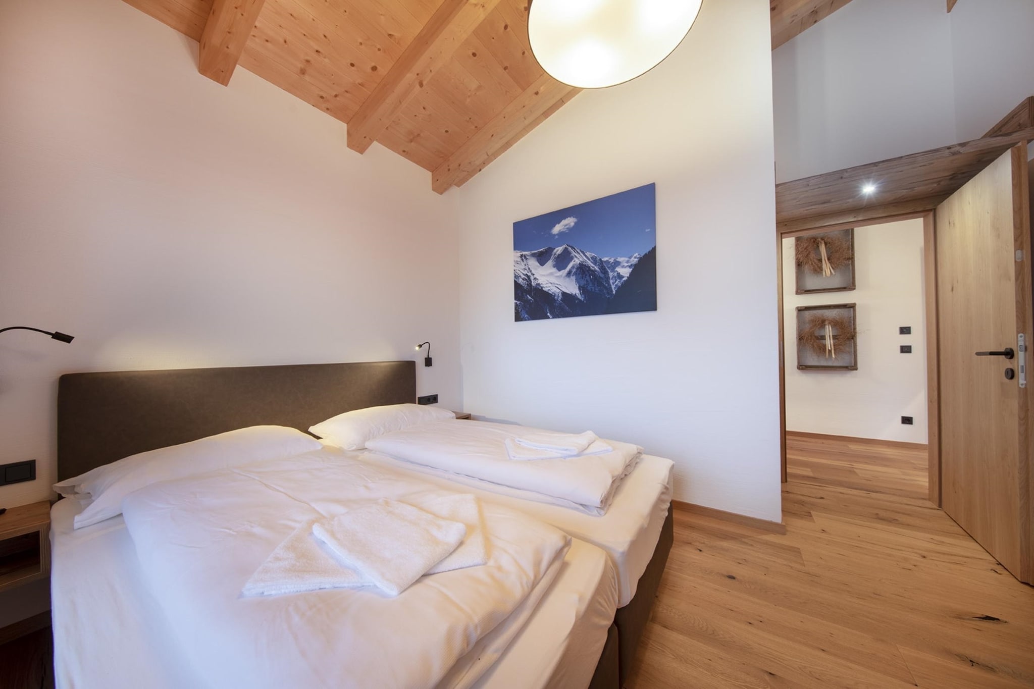 Nationalpark Chalet Kreuzspitze-Slaapkamer
