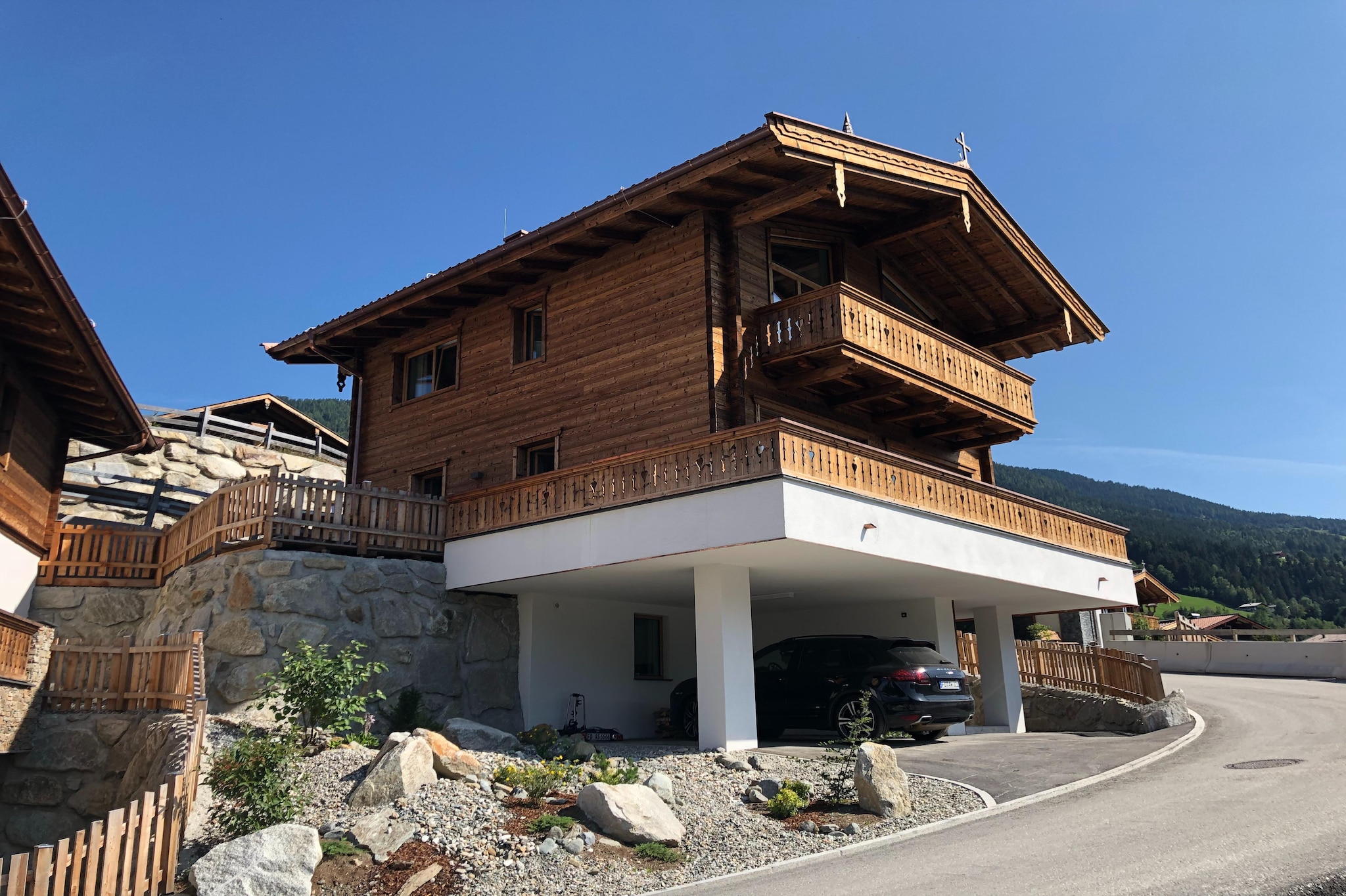 Nationalpark Chalet Hoher Rosshuf-Hal-ontvangst