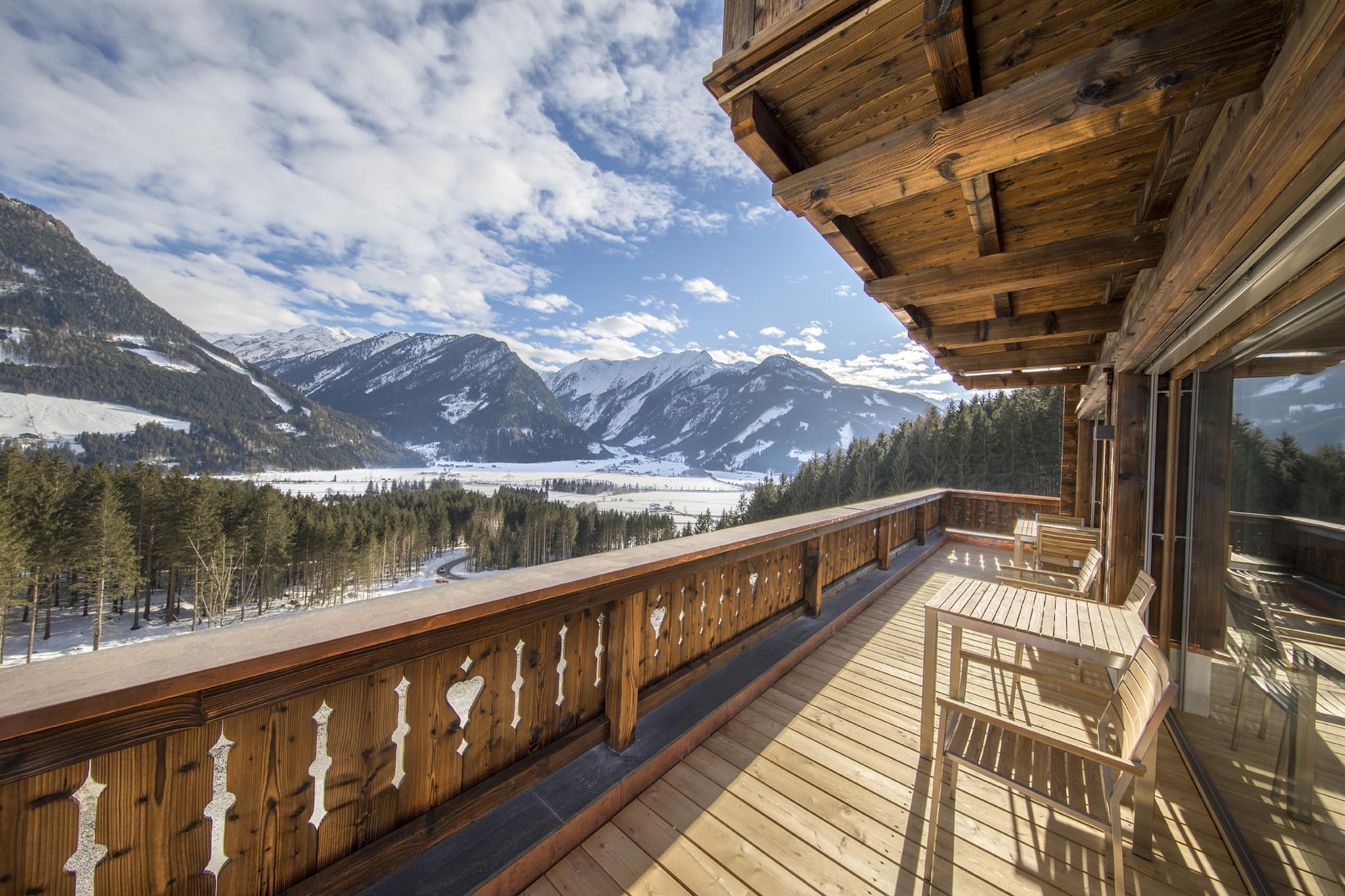 Nationalpark Chalet Hoher Rosshuf-Terrasbalkon