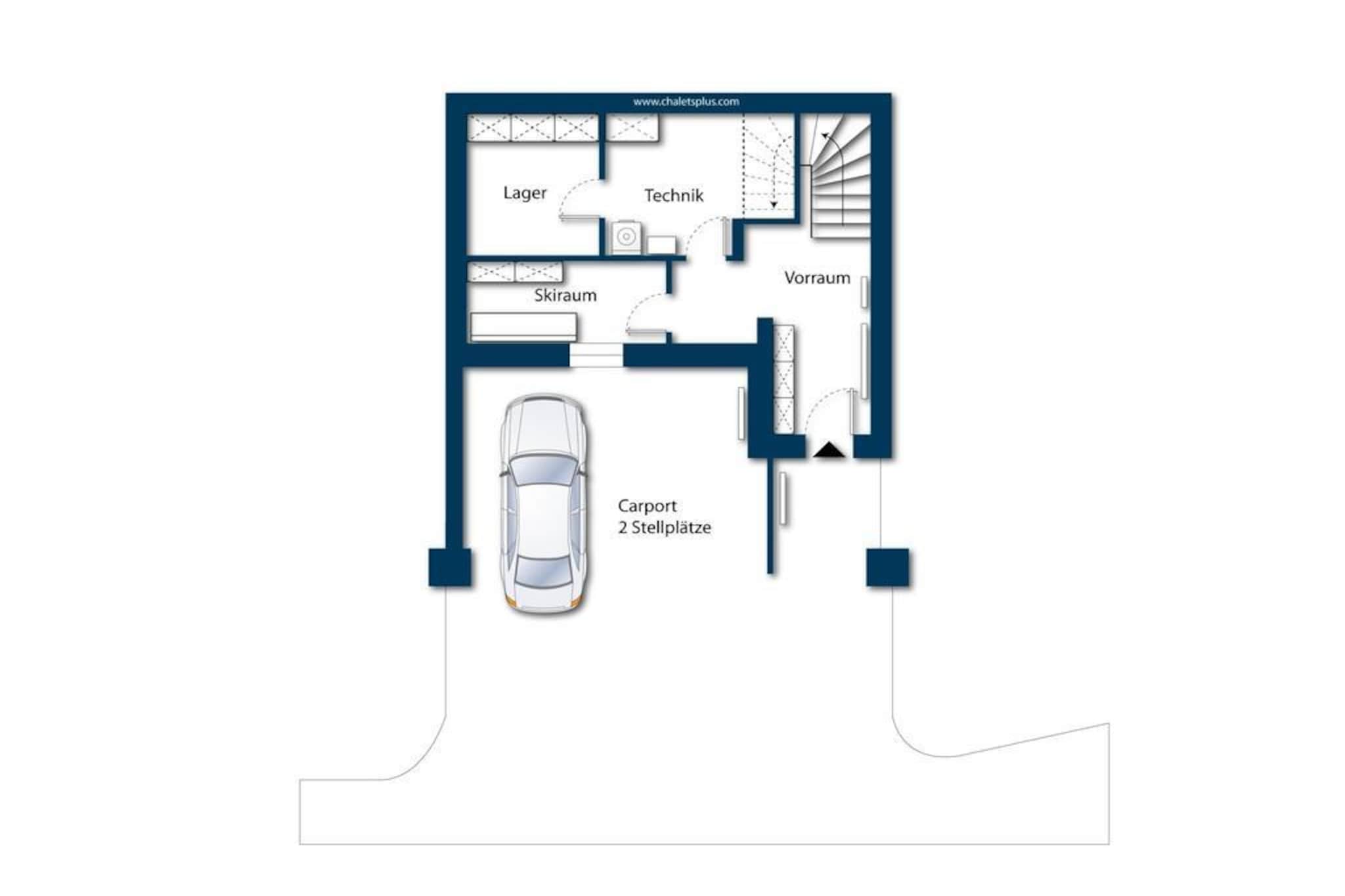 Nationalpark Chalet Hoher Rosshuf-Floor plan