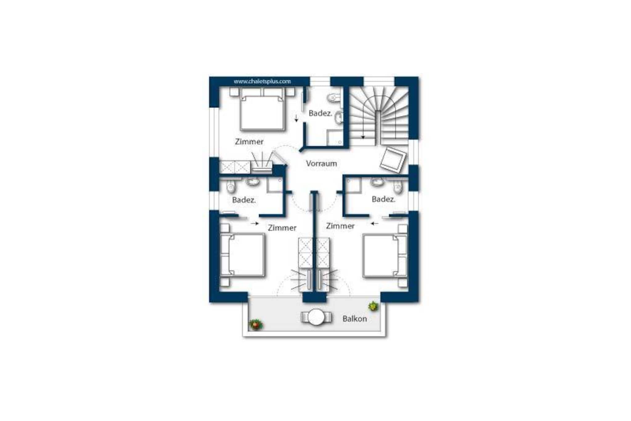 Nationalpark Chalet Hoher Rosshuf-Floor plan