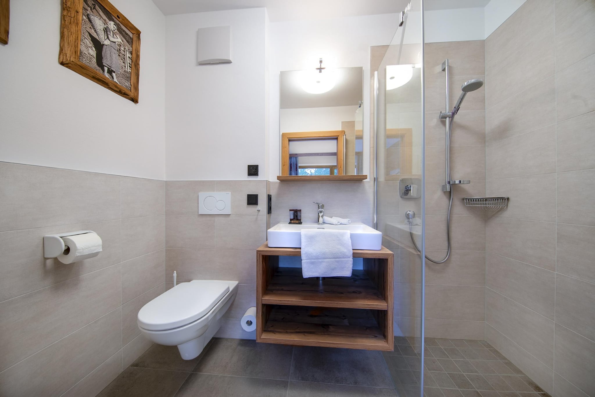 Nationalpark Chalet Malhamhorn-Badkamer
