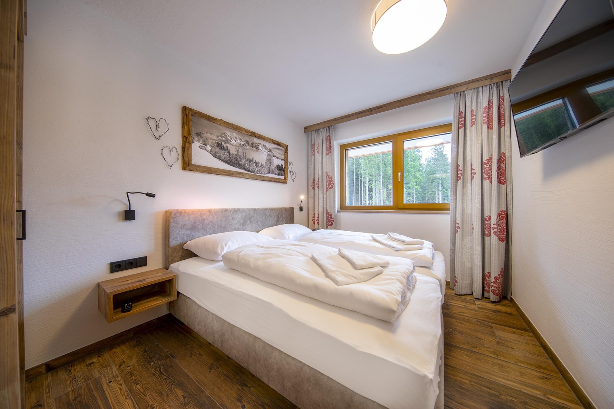 Nationalpark Chalet Malhamhorn-Slaapkamer