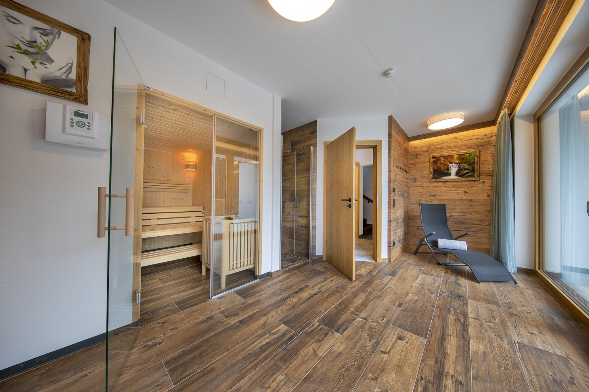 Nationalpark Chalet Malhamhorn-Woonkamer