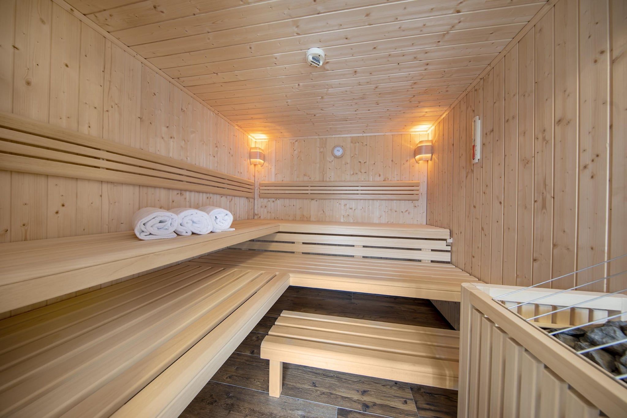 Nationalpark Chalet Malhamhorn-Woonkamer