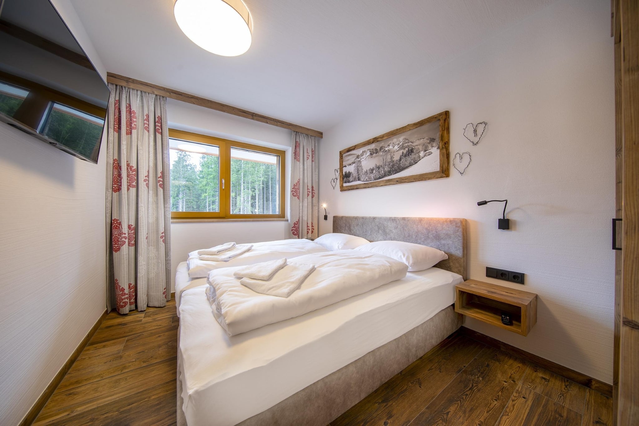 Nationalpark Chalet Malhamhorn-Slaapkamer