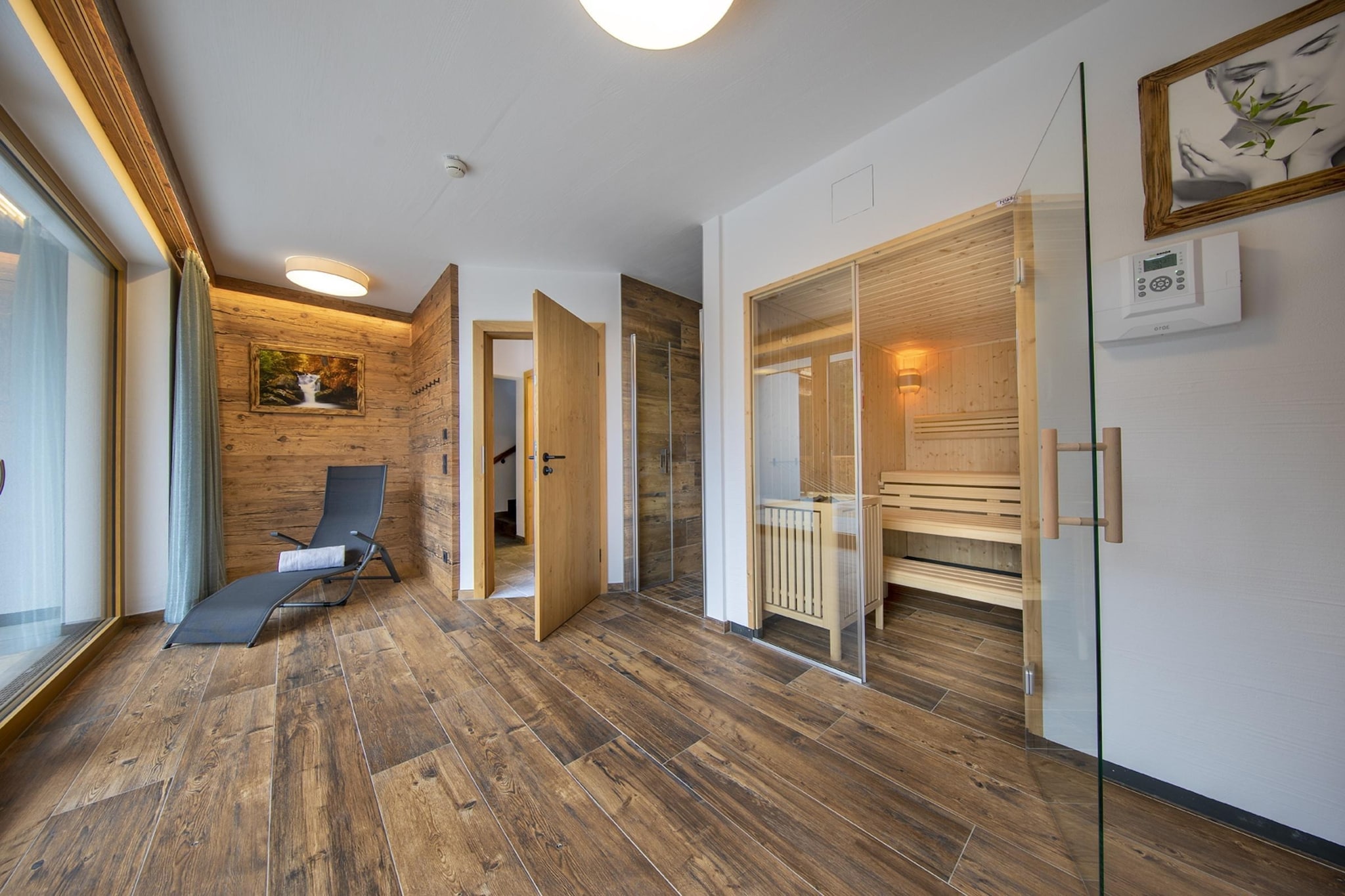 Nationalpark Chalet Malhamhorn-Woonkamer