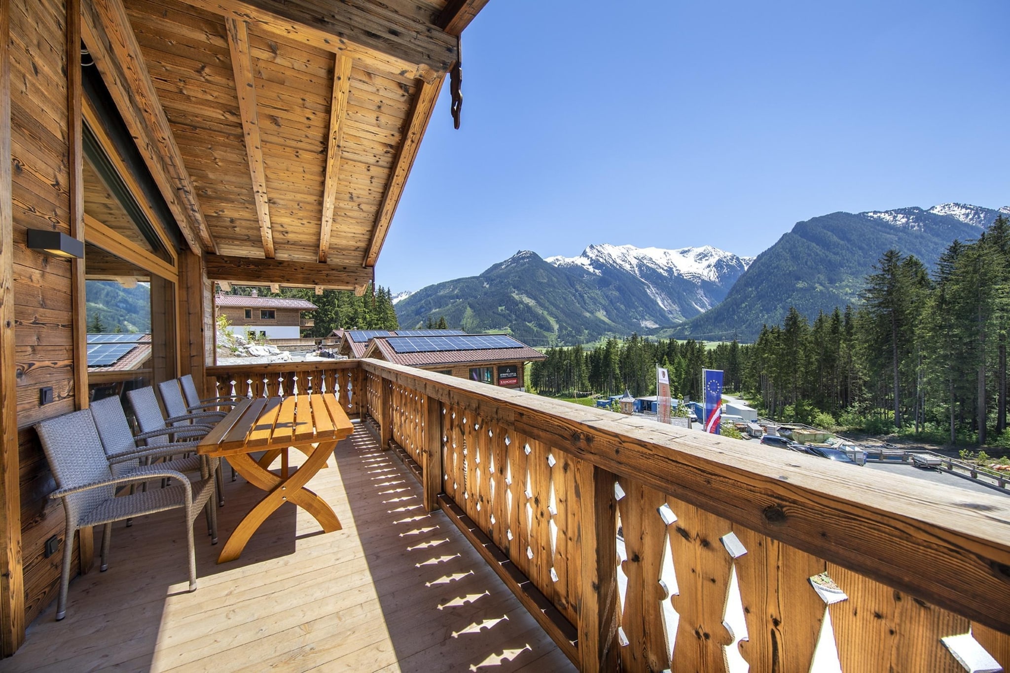 Nationalpark Chalet Malhamhorn-Terrasbalkon