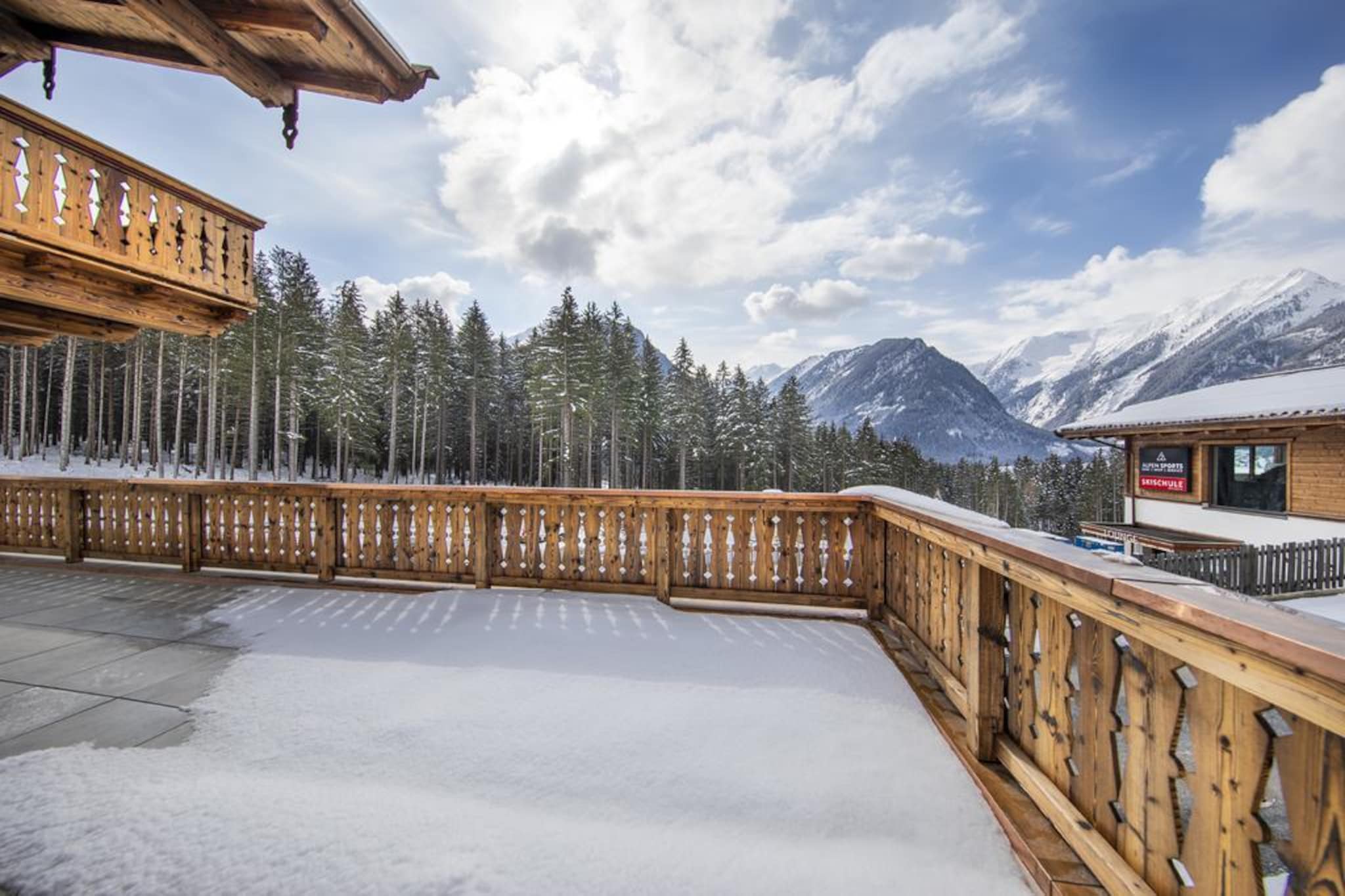 Nationalpark Chalet Malhamhorn-Balcon-terrasse