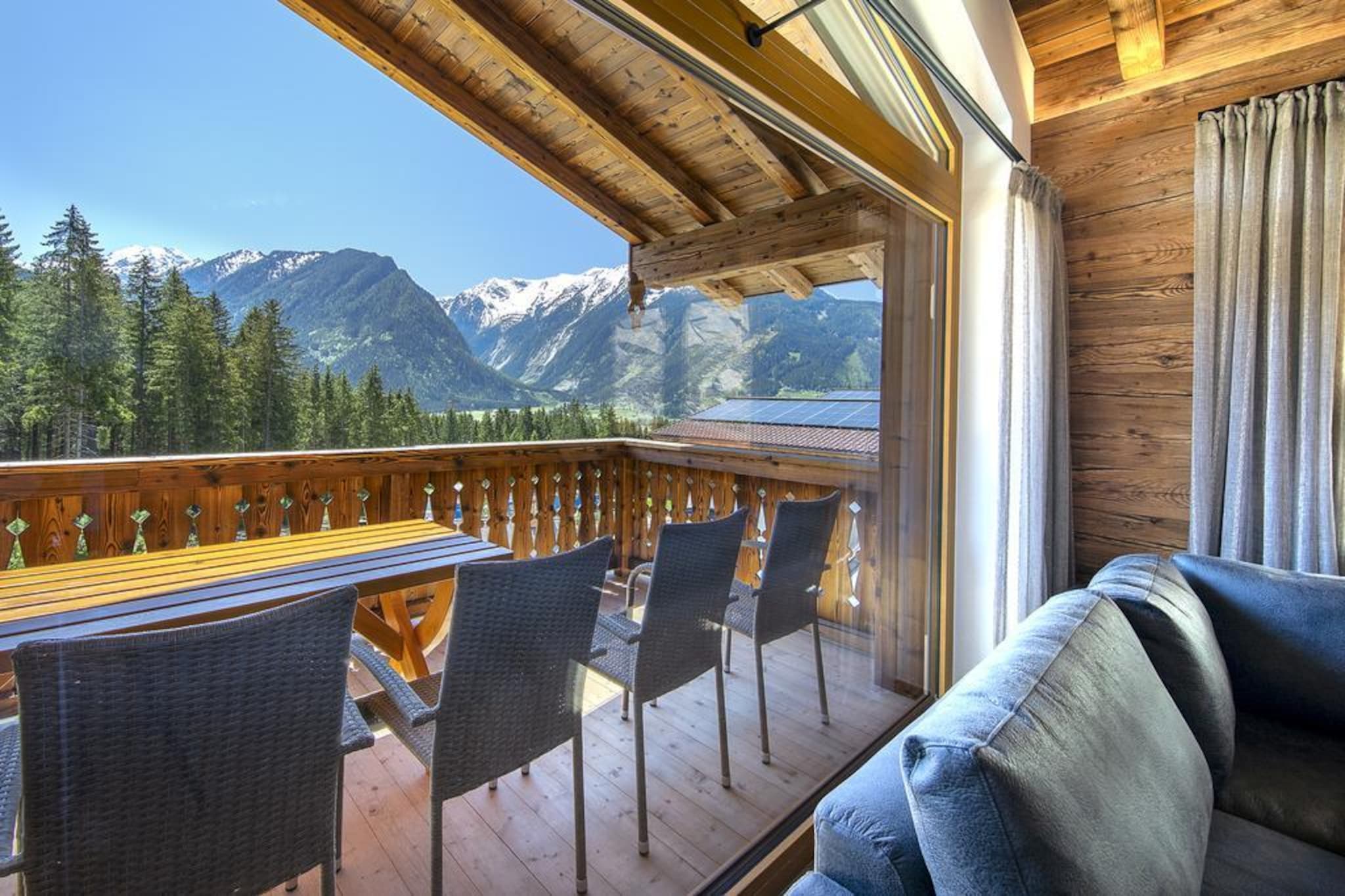 Nationalpark Chalet Malhamhorn-Balcon-terrasse