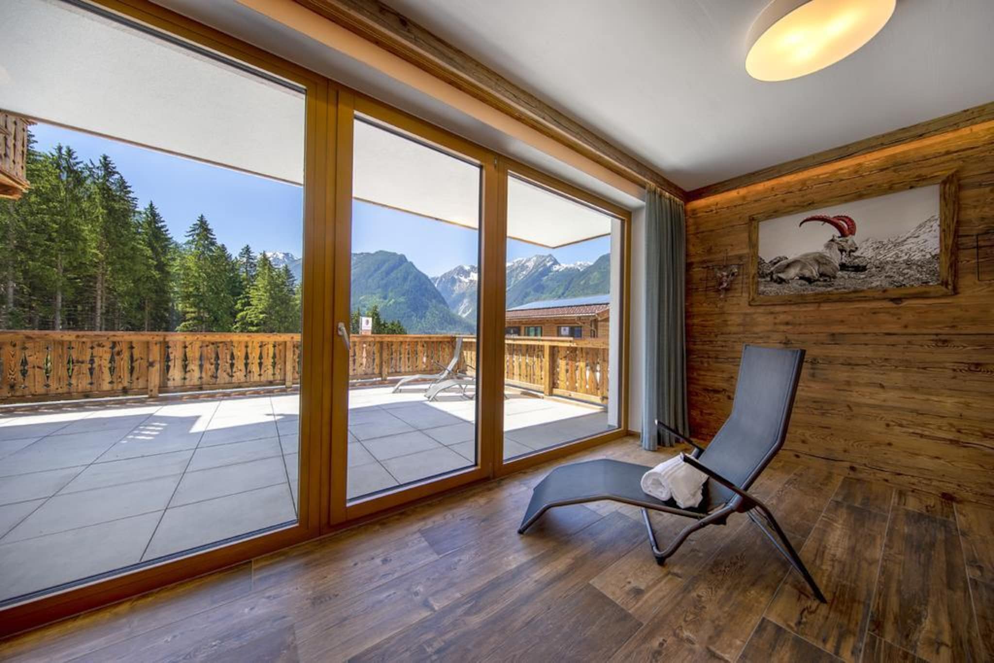 Nationalpark Chalet Malhamhorn-Balcon-terrasse