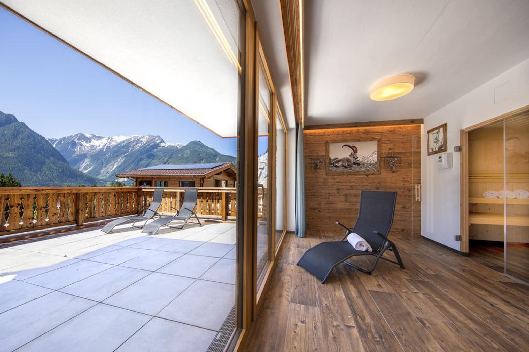 Nationalpark Chalet Malhamhorn-Balcon-terrasse