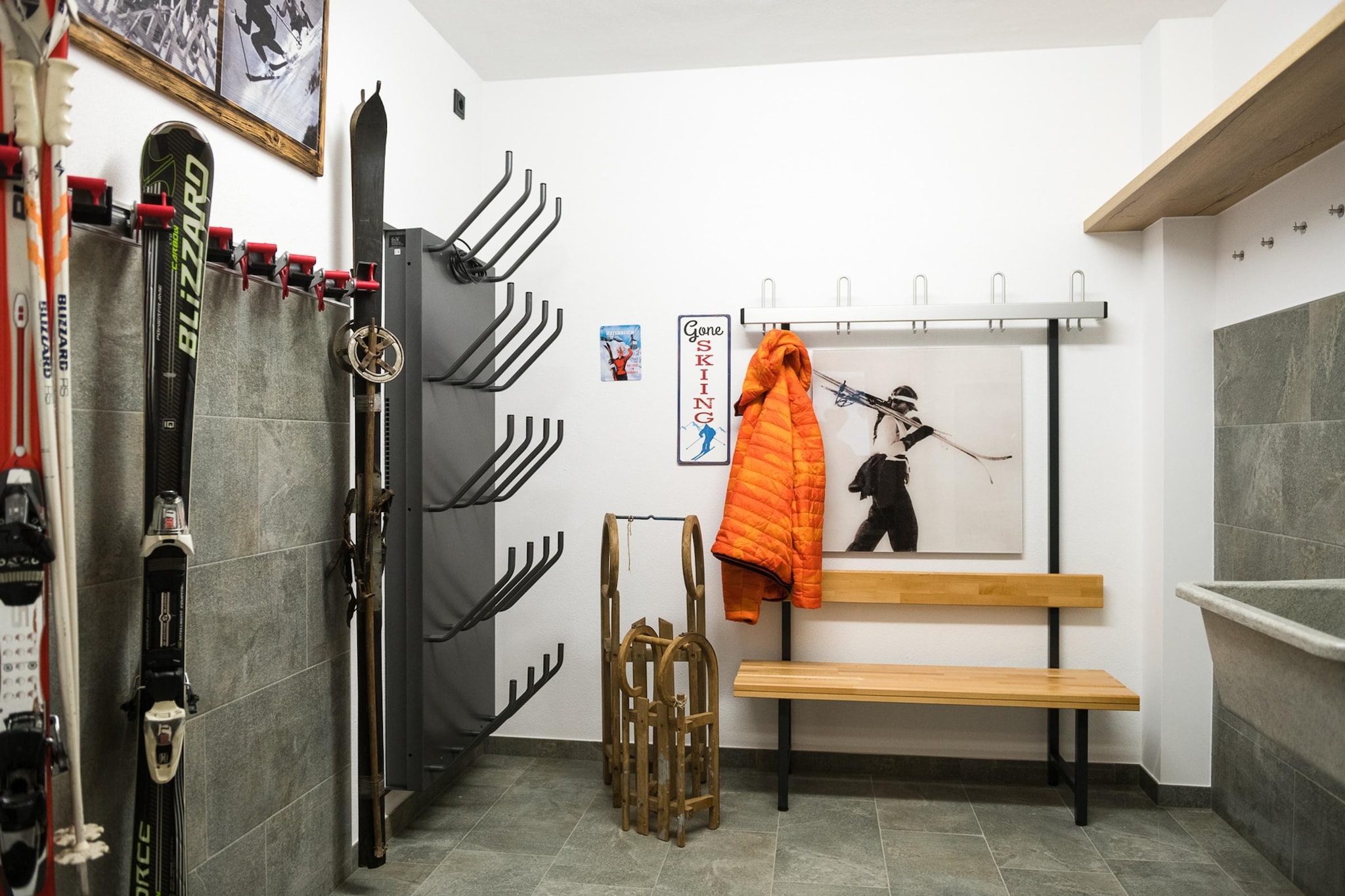 Nationalpark Chalet Blessachkopf-Badkamer