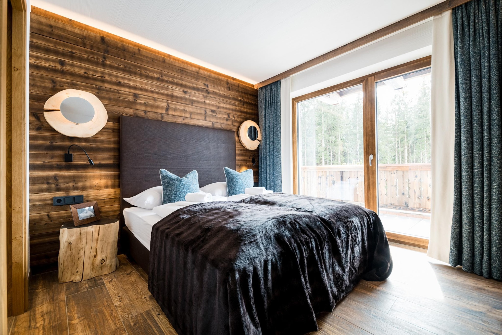 Nationalpark Chalet Blessachkopf-Slaapkamer