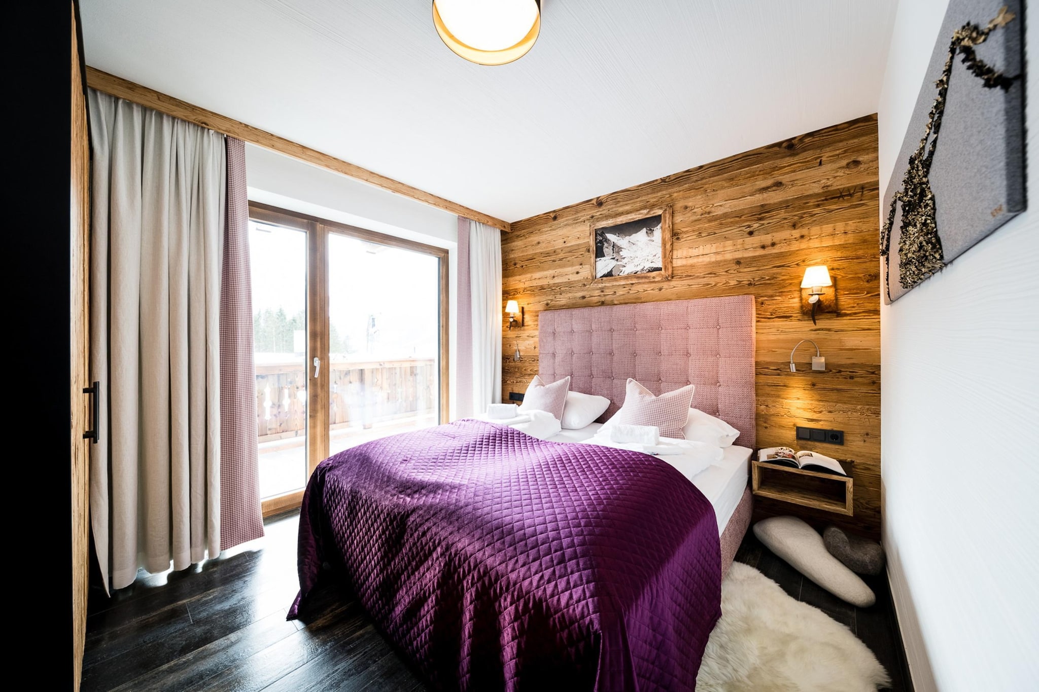 Nationalpark Chalet Blessachkopf-Slaapkamer