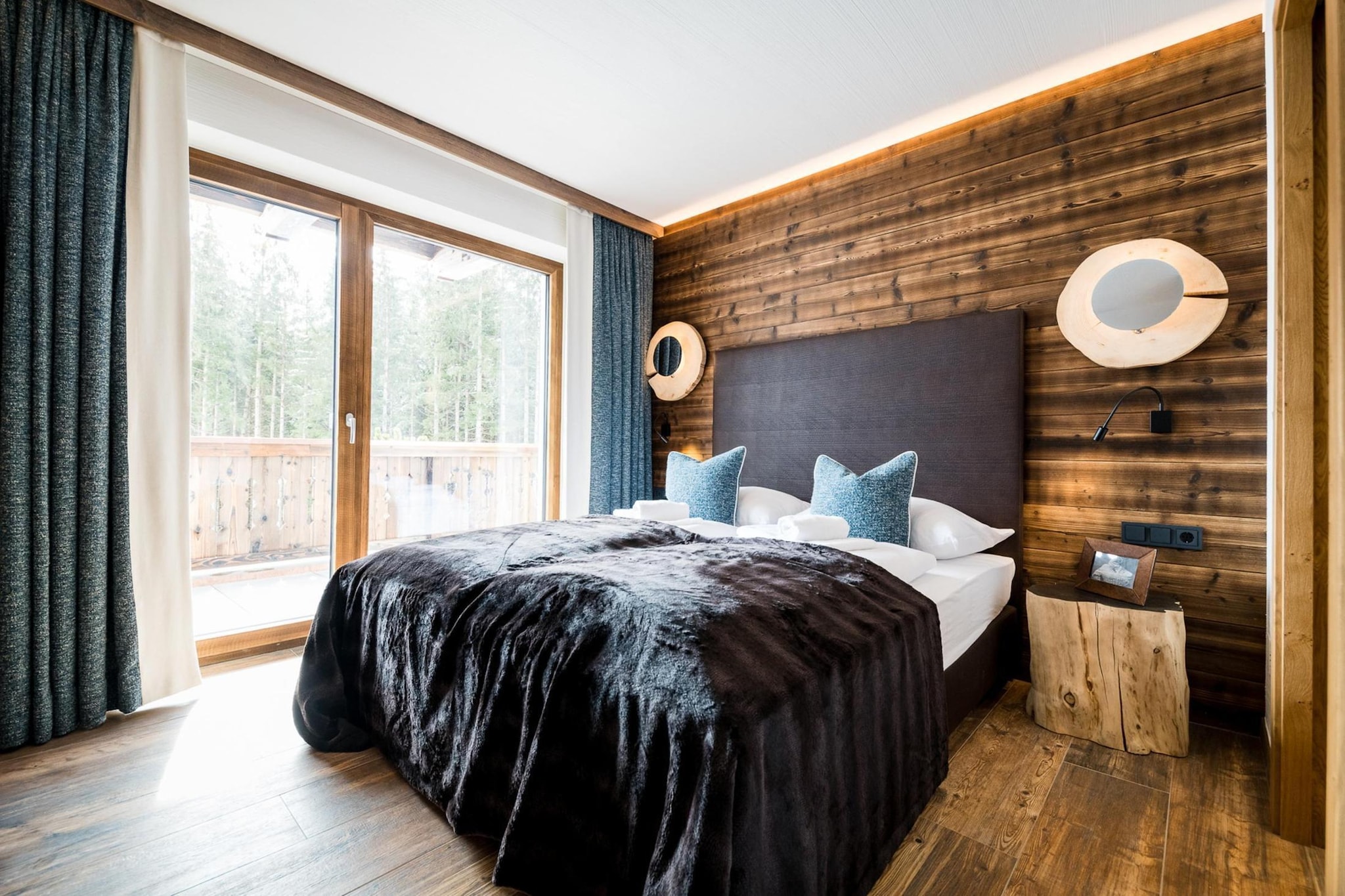 Nationalpark Chalet Blessachkopf-Slaapkamer
