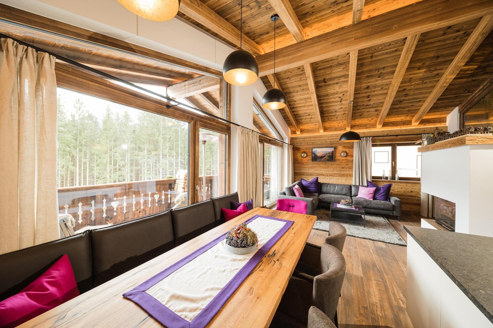 Nationalpark Chalet Blessachkopf-Eetkamer