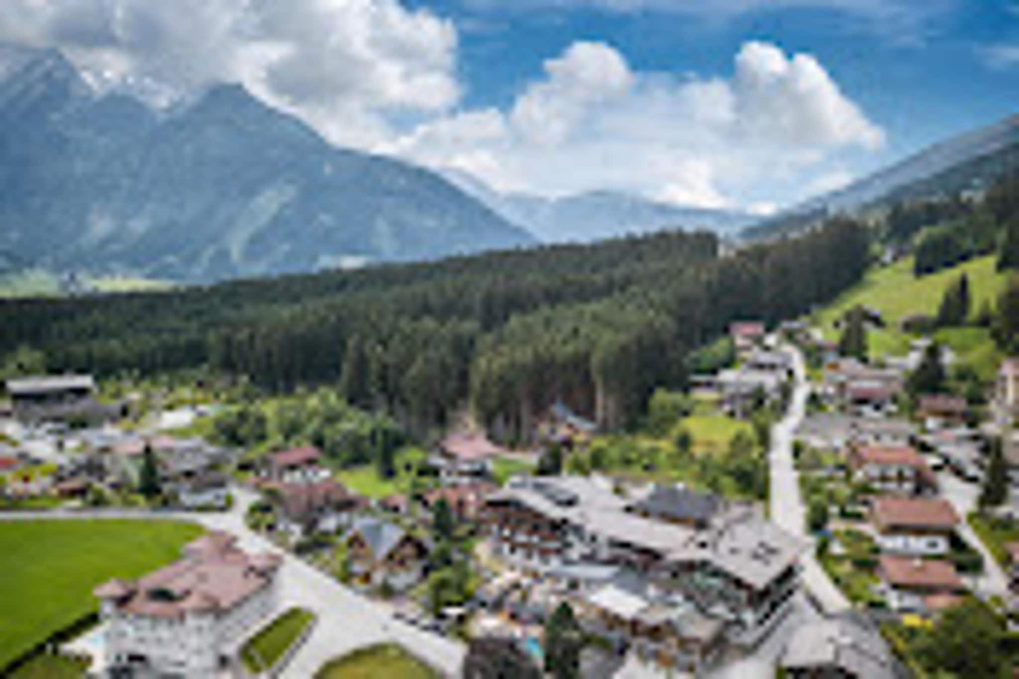 Nationalpark Chalet Blessachkopf-Uitzicht zomer