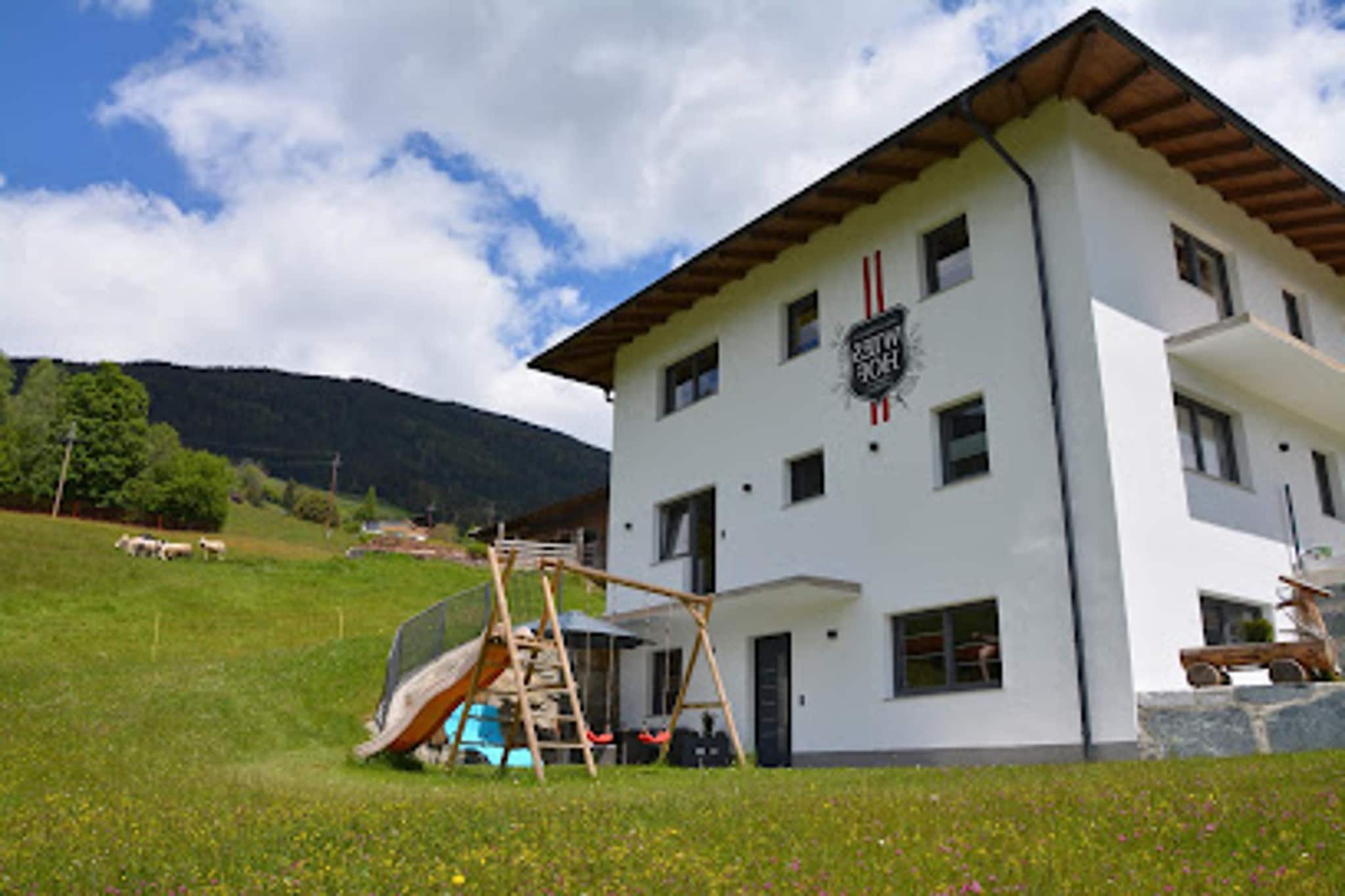 Nationalpark Chalet Blessachkopf-Buitenkant zomer