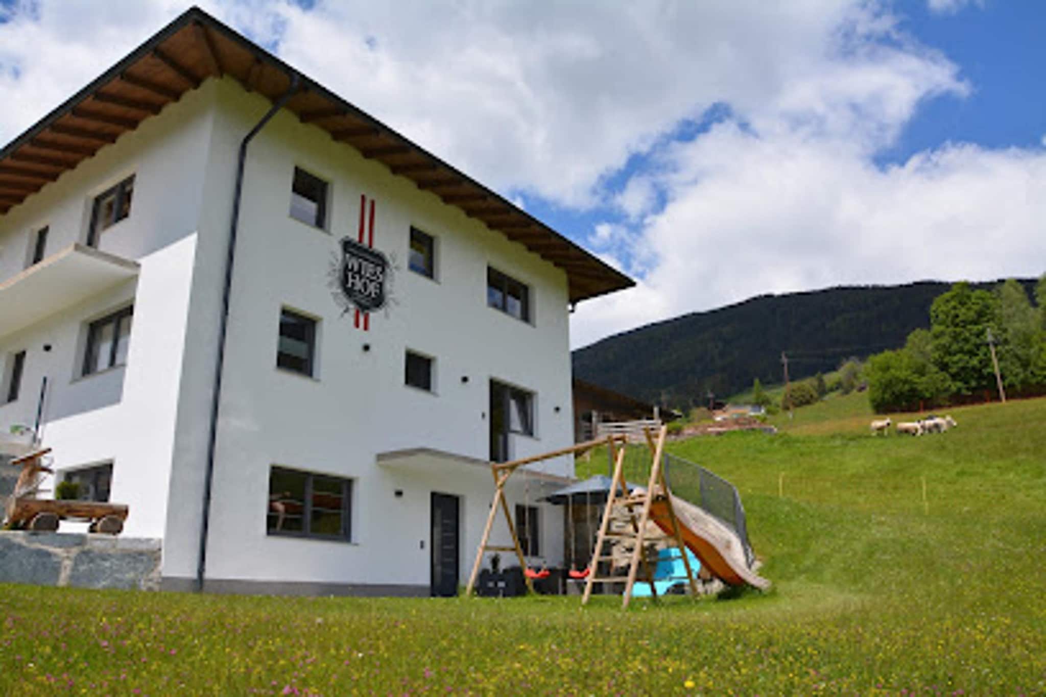 Nationalpark Chalet Blessachkopf-Buitenkant zomer