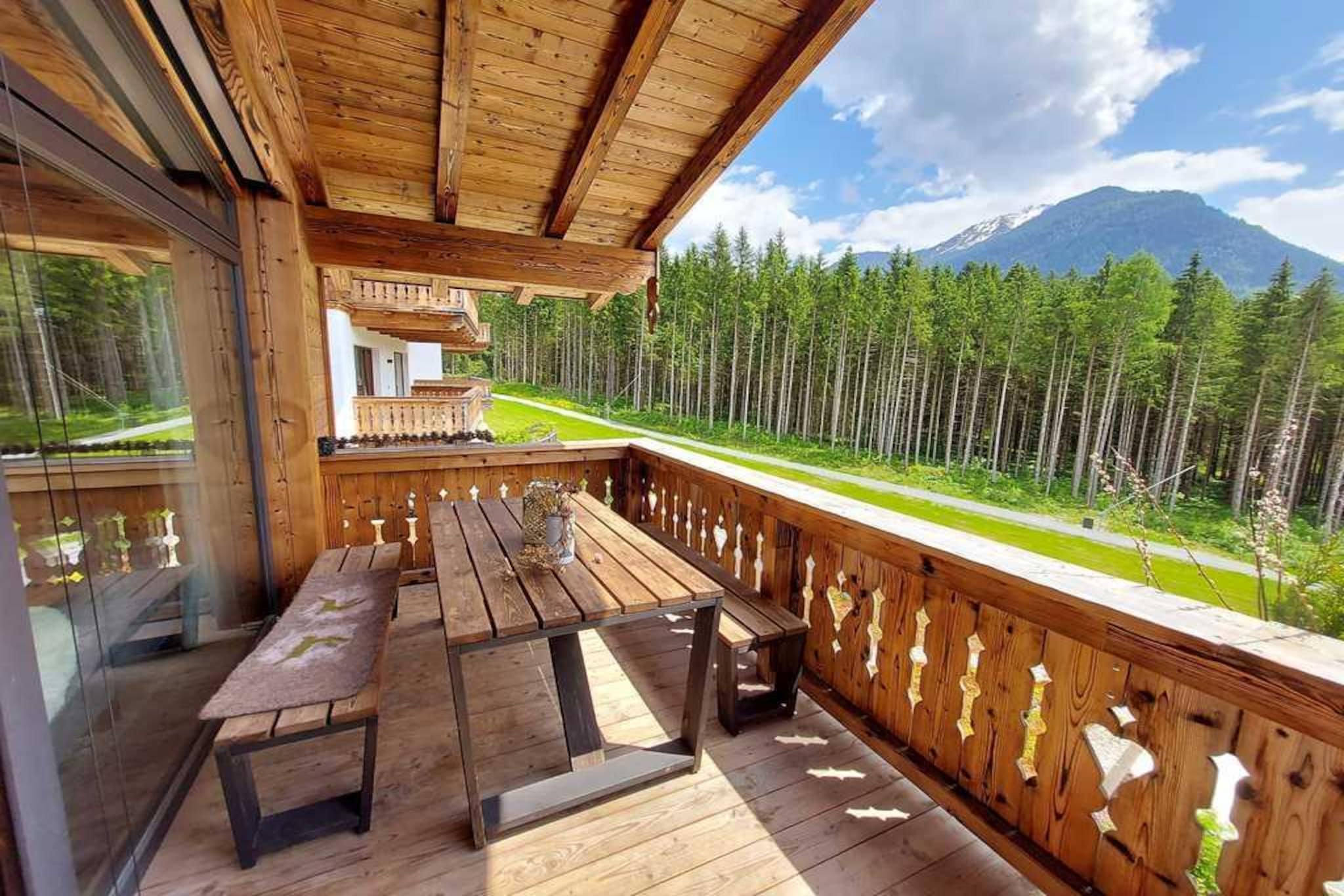 Nationalpark Chalet Blessachkopf-Balcon-terrasse