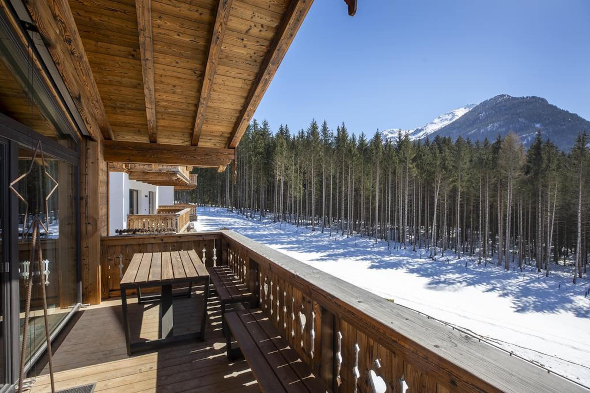 Nationalpark Chalet Blessachkopf-Vue d'hiver