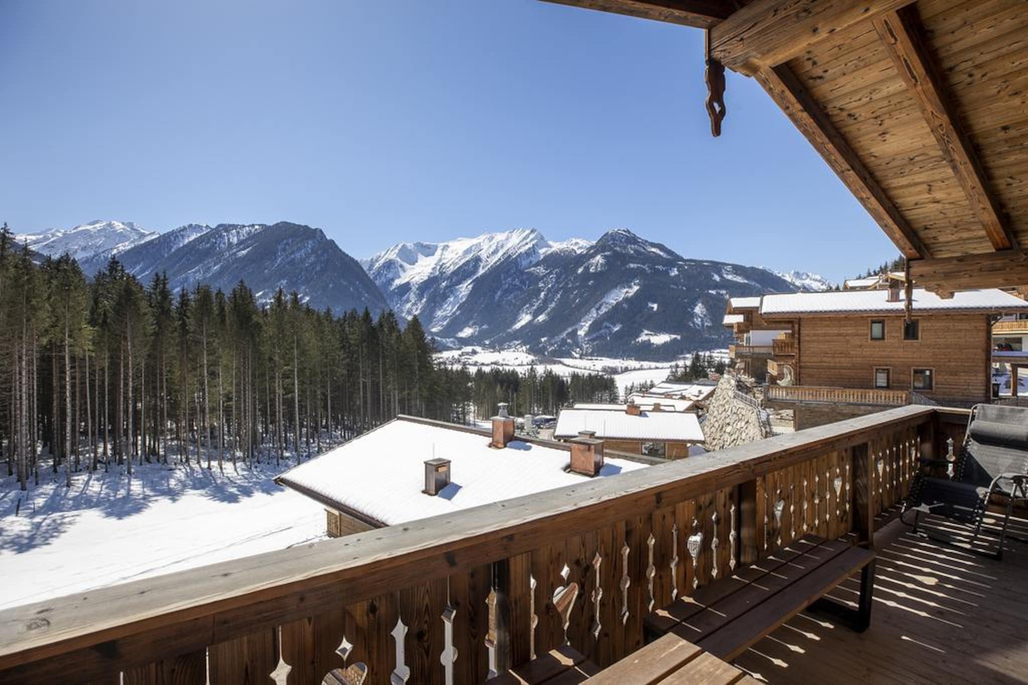 Nationalpark Chalet Blessachkopf-Vue d'hiver