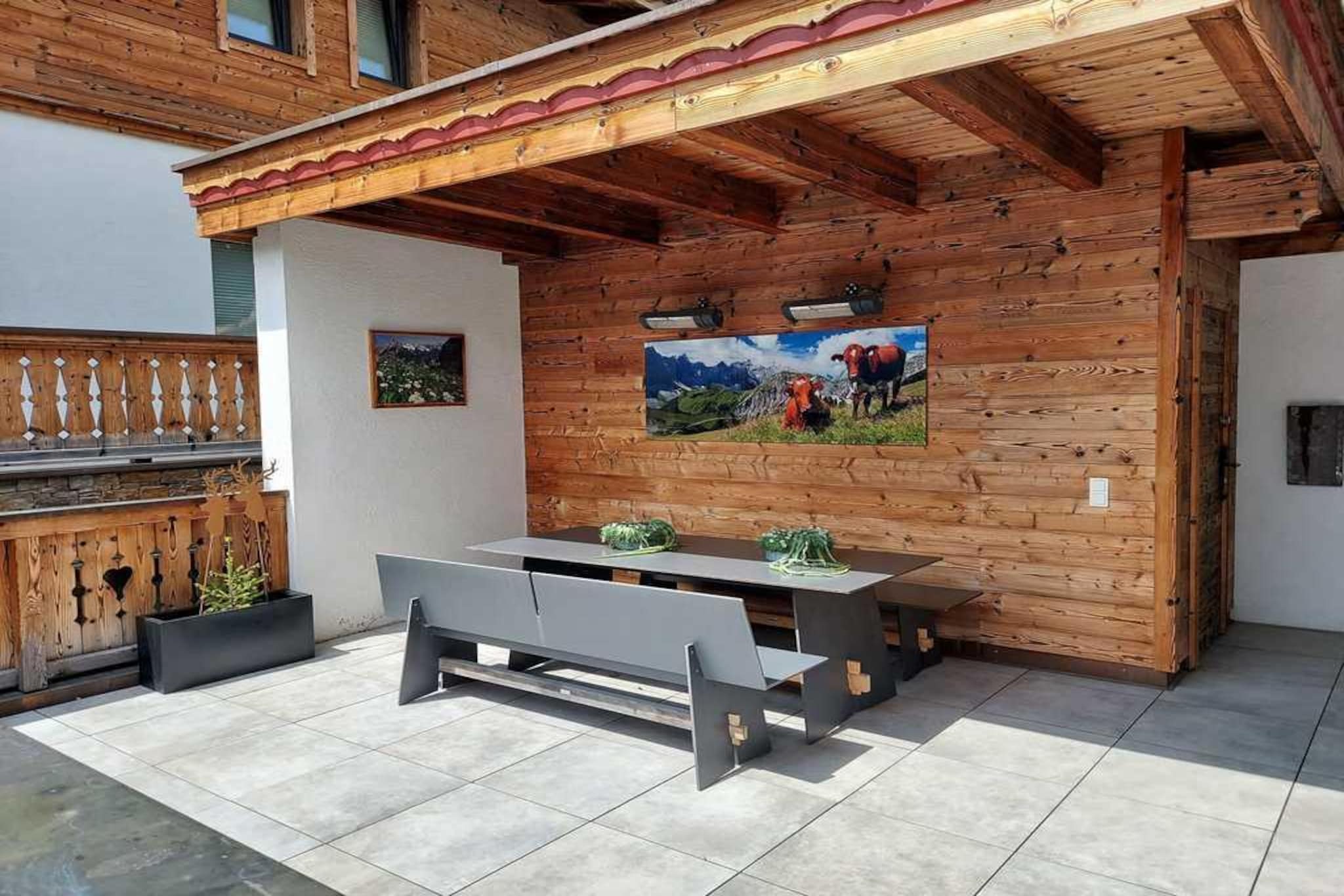 Nationalpark Chalet Blessachkopf-Balcon-terrasse