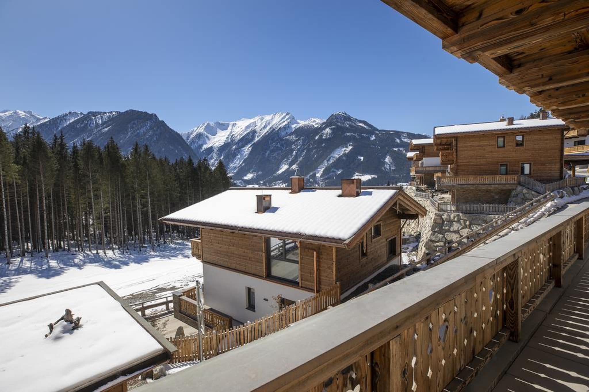 Nationalpark Chalet Blessachkopf-Vue d'hiver