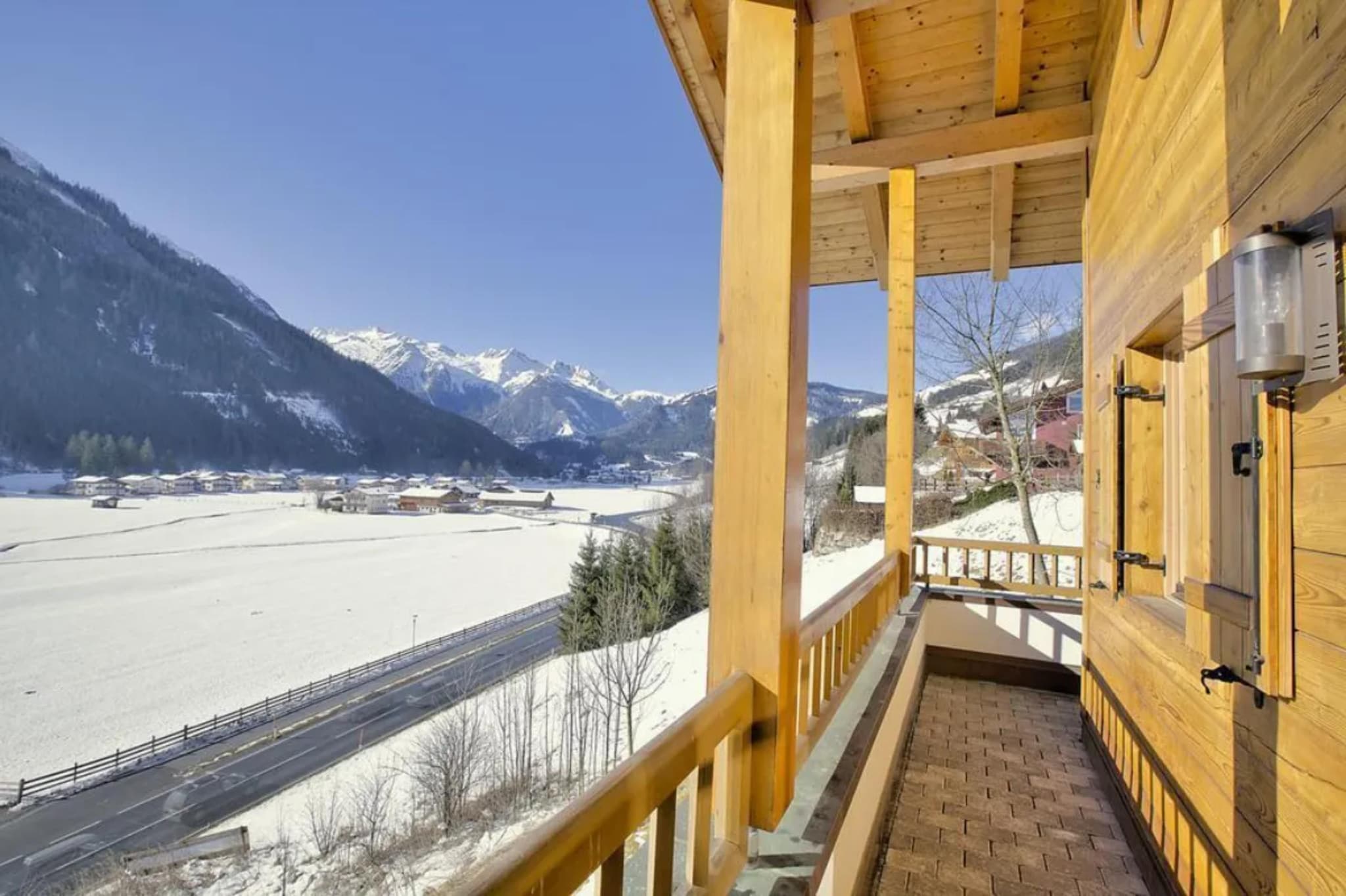 Schöneben Chalet 4-Jahreszeiten - View in winter
