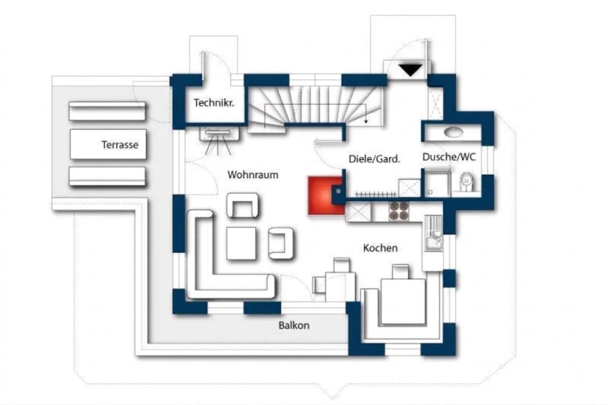 Schöneben Chalet 4-Jahreszeiten - Floor plan