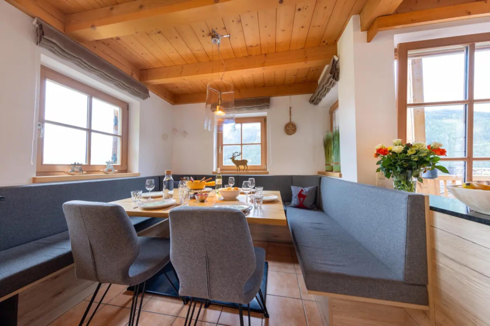 Schöneben Chalet Steinlinge - Salle à manger