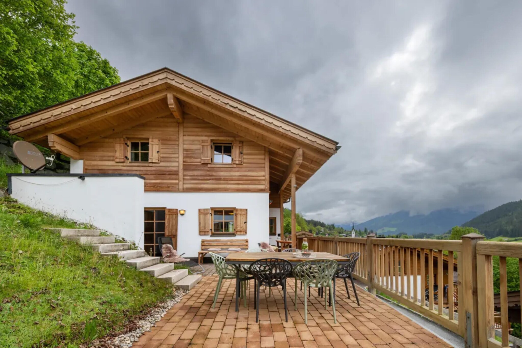 Schöneben Chalet Steinlinge - Terrasse / balcon