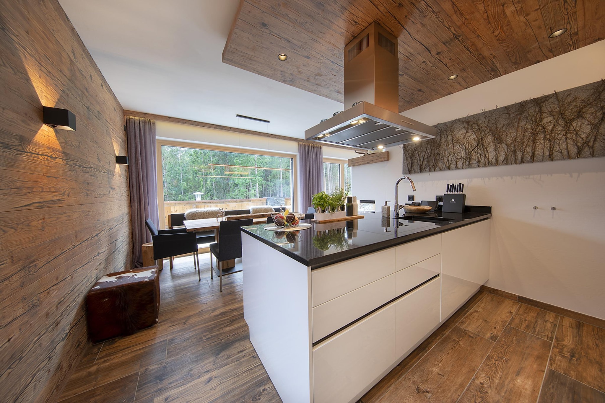 Nationalpark Chalet Rötspitze-Keuken