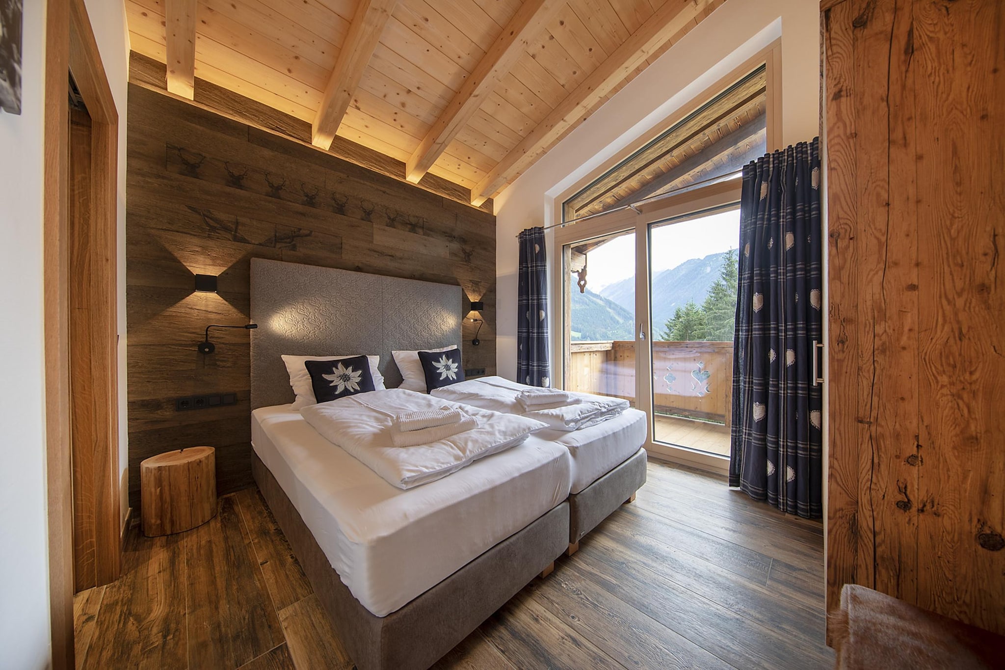 Nationalpark Chalet Rötspitze-Slaapkamer
