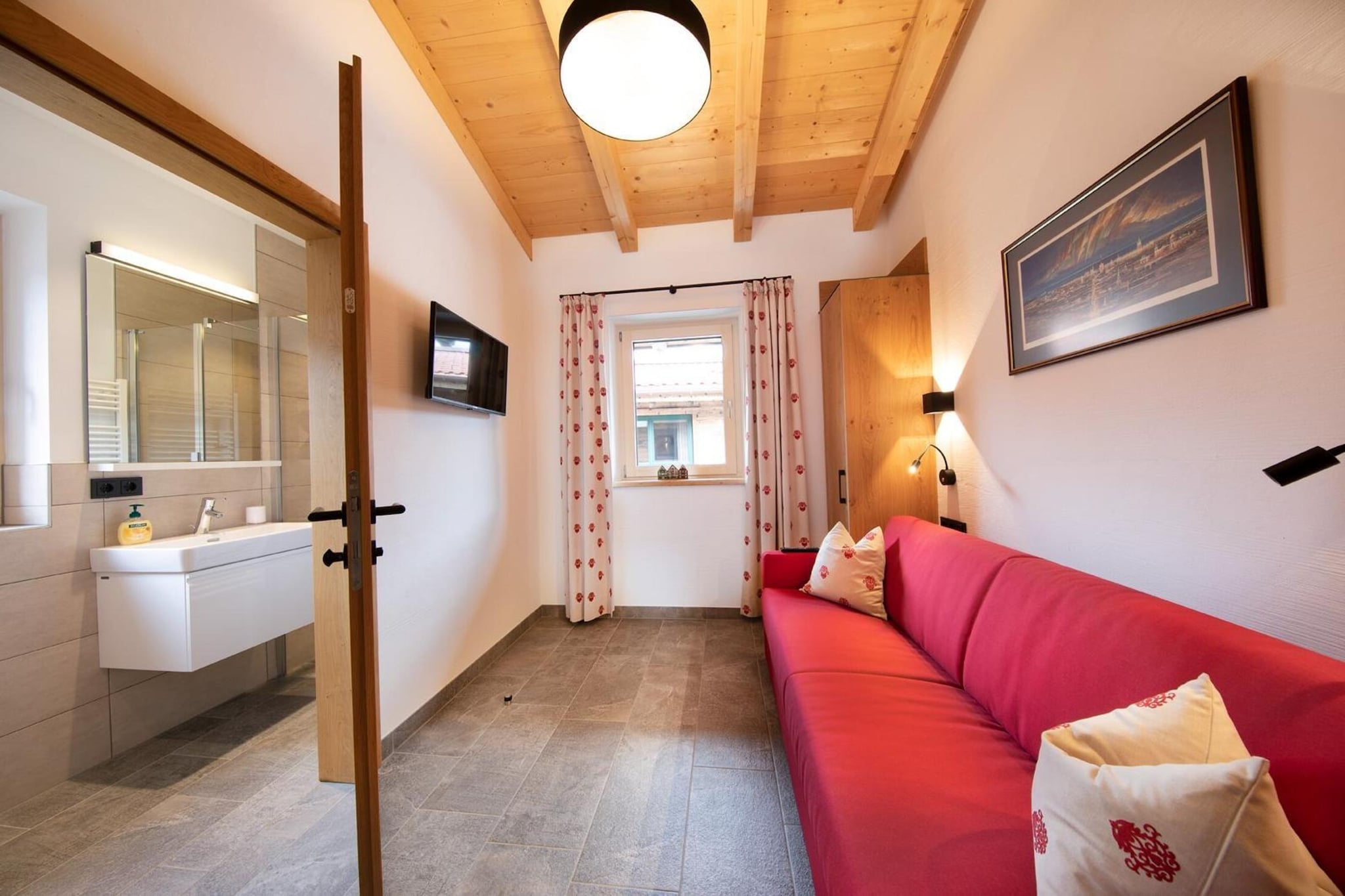 Nationalpark Chalet Rötspitze-Woonkamer