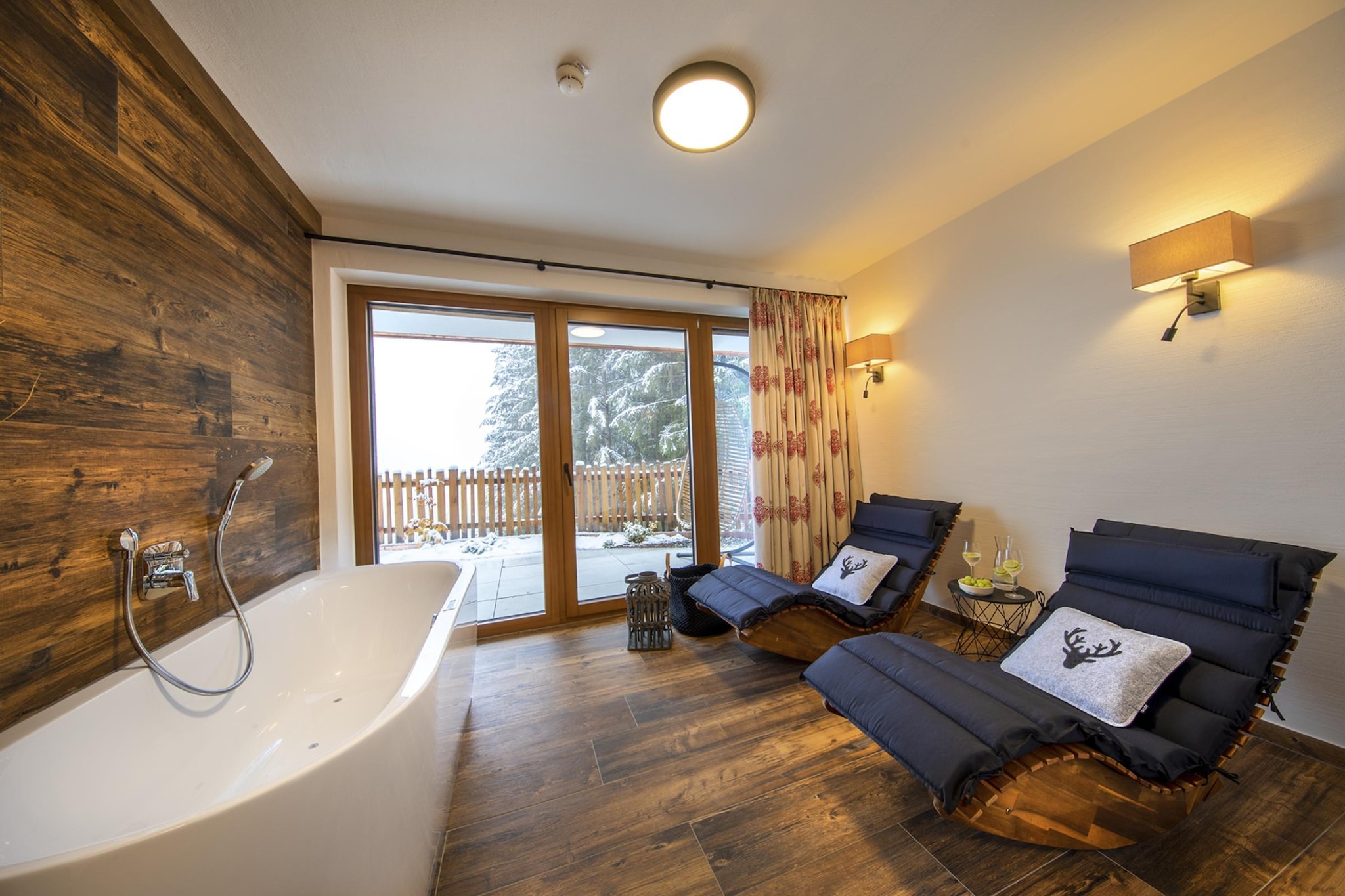 Nationalpark Chalet Schneespitze-Slaapkamer