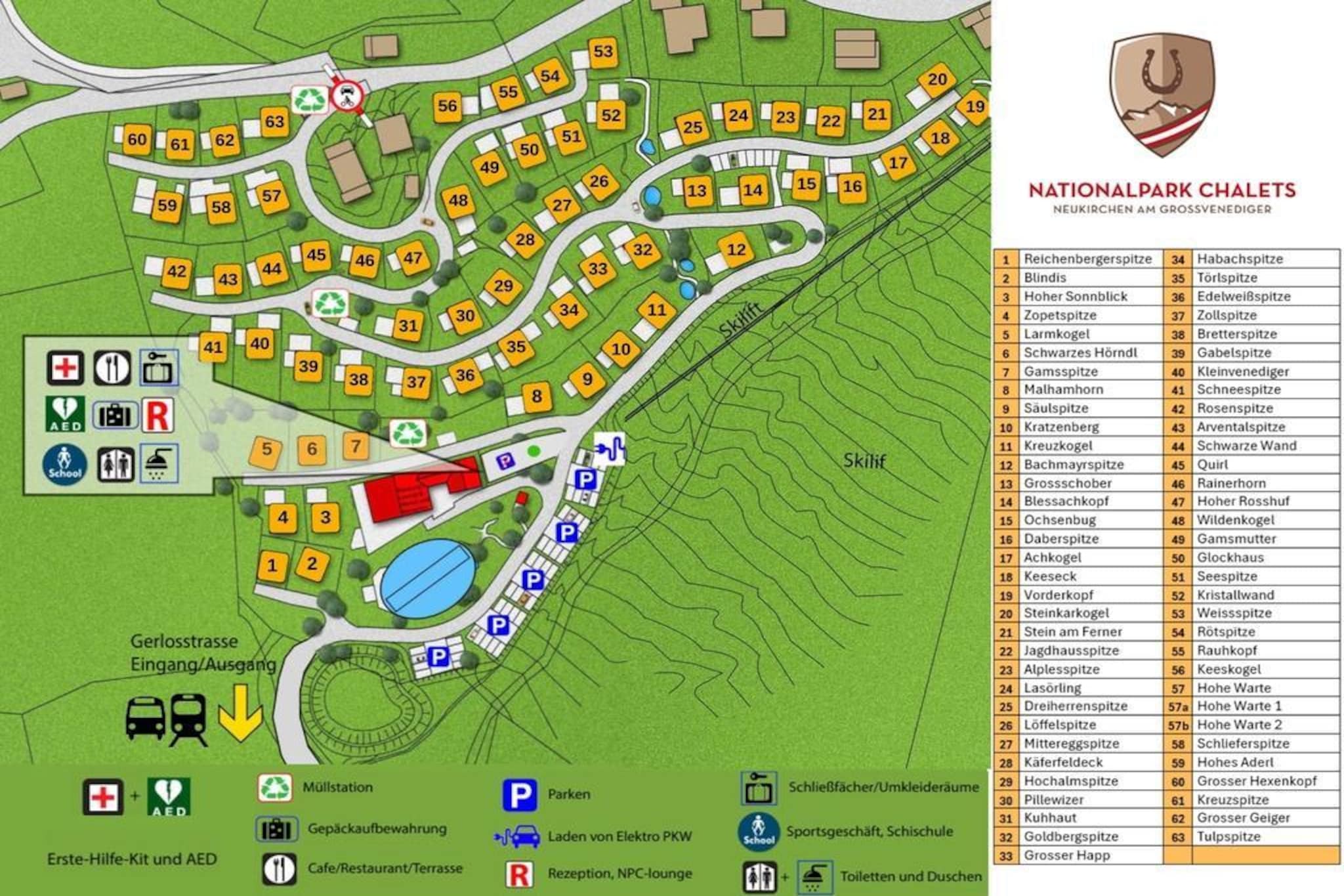 Nationalpark Chalet Schneespitze-Niet-getagd